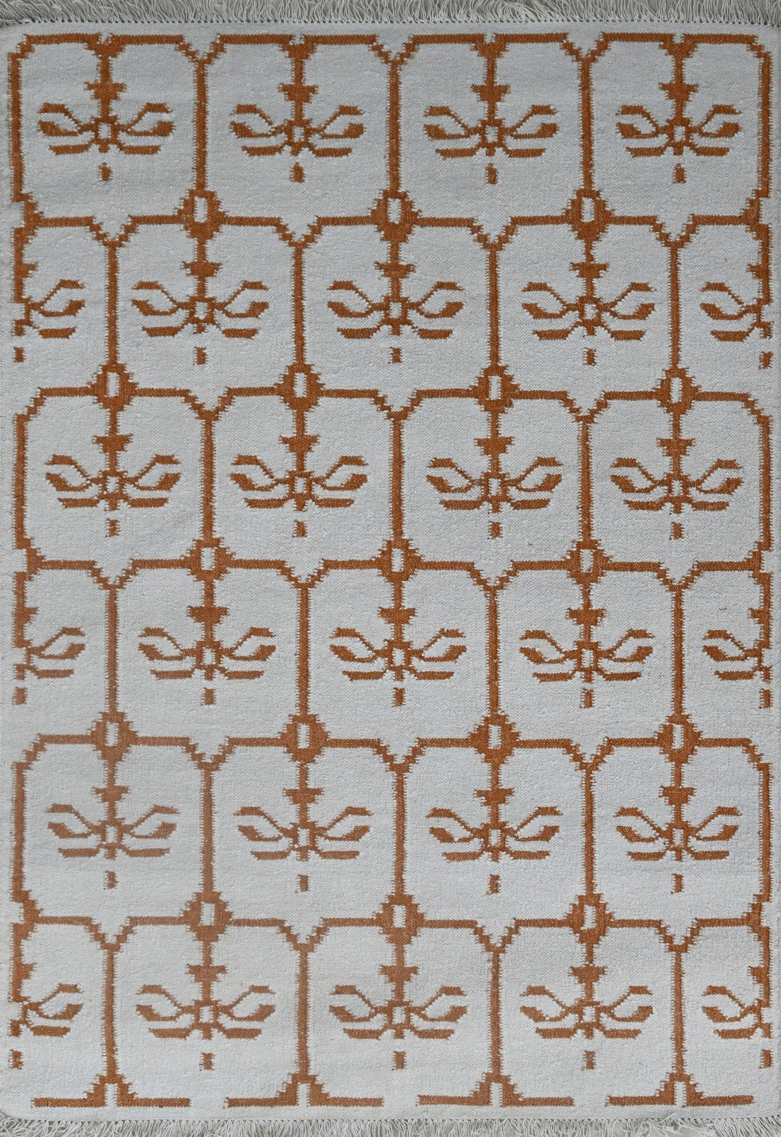 Bunter Wollteppich 120x180 cm Handgefertigt Modern Natur Teppich sh191