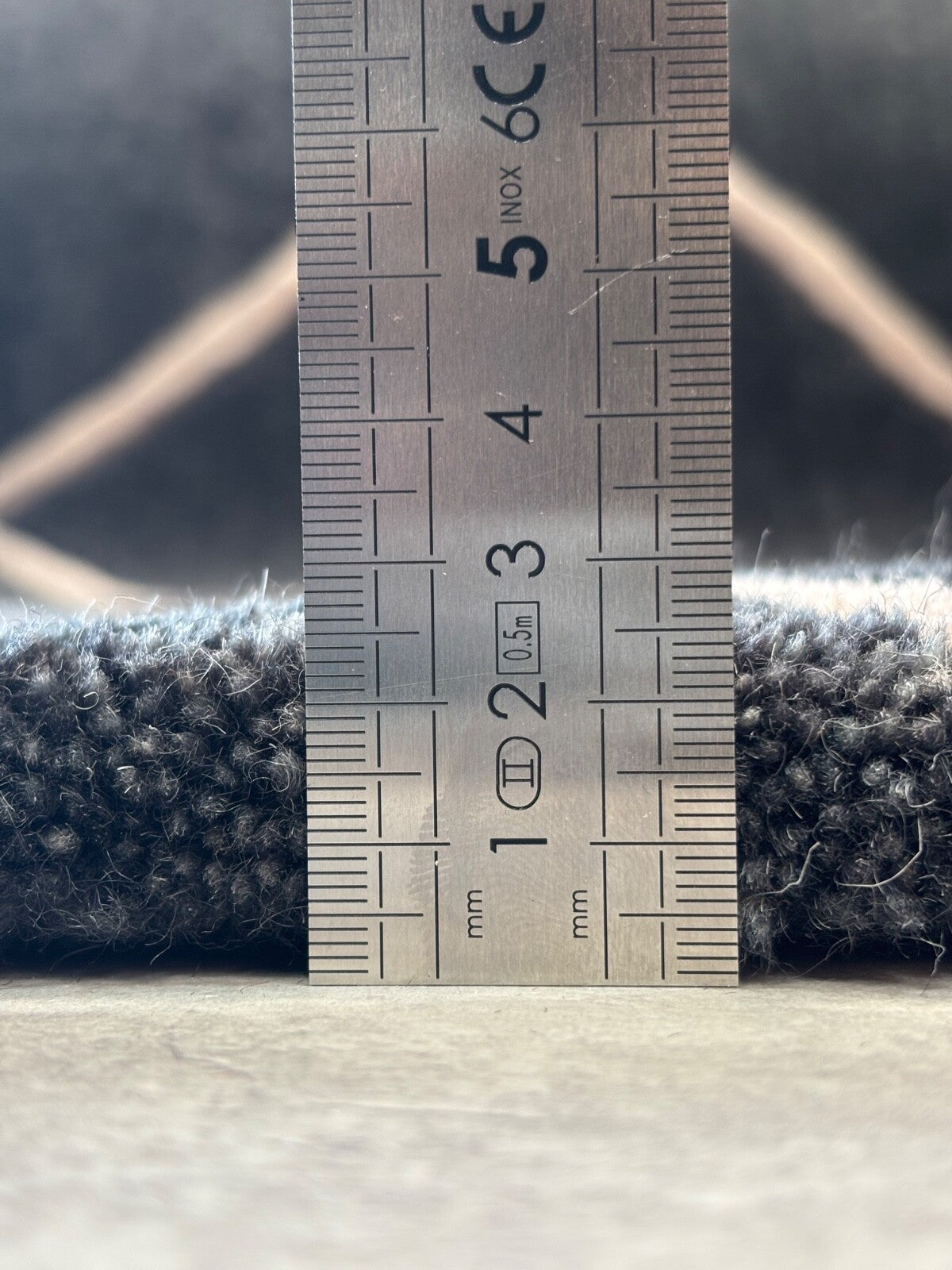 Tappeto nero, 100% lana, fatto a mano, 125 x 183 cm, tappeto orientale BT3