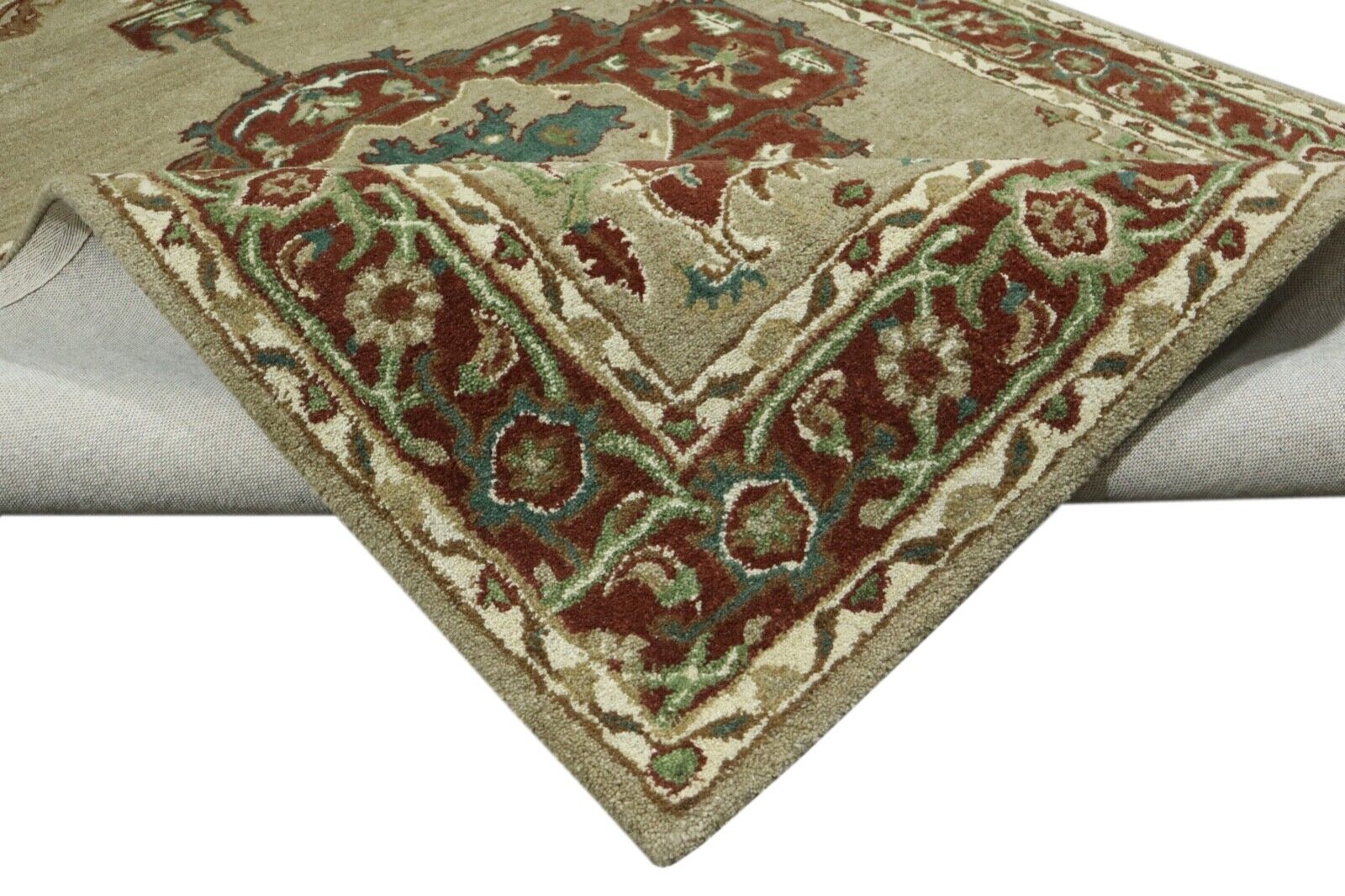 Orientální koberec, 100% vlna, 160 x 230 cm, ručně vyrobený, ručně všívaný, T1039