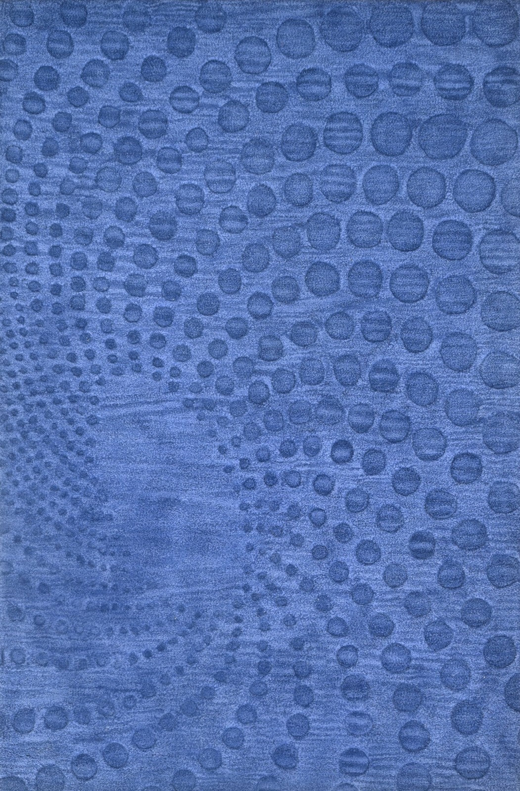 Handgetufteter Wolle teppich 120x180 blau Modern Wohnzimmer SH207