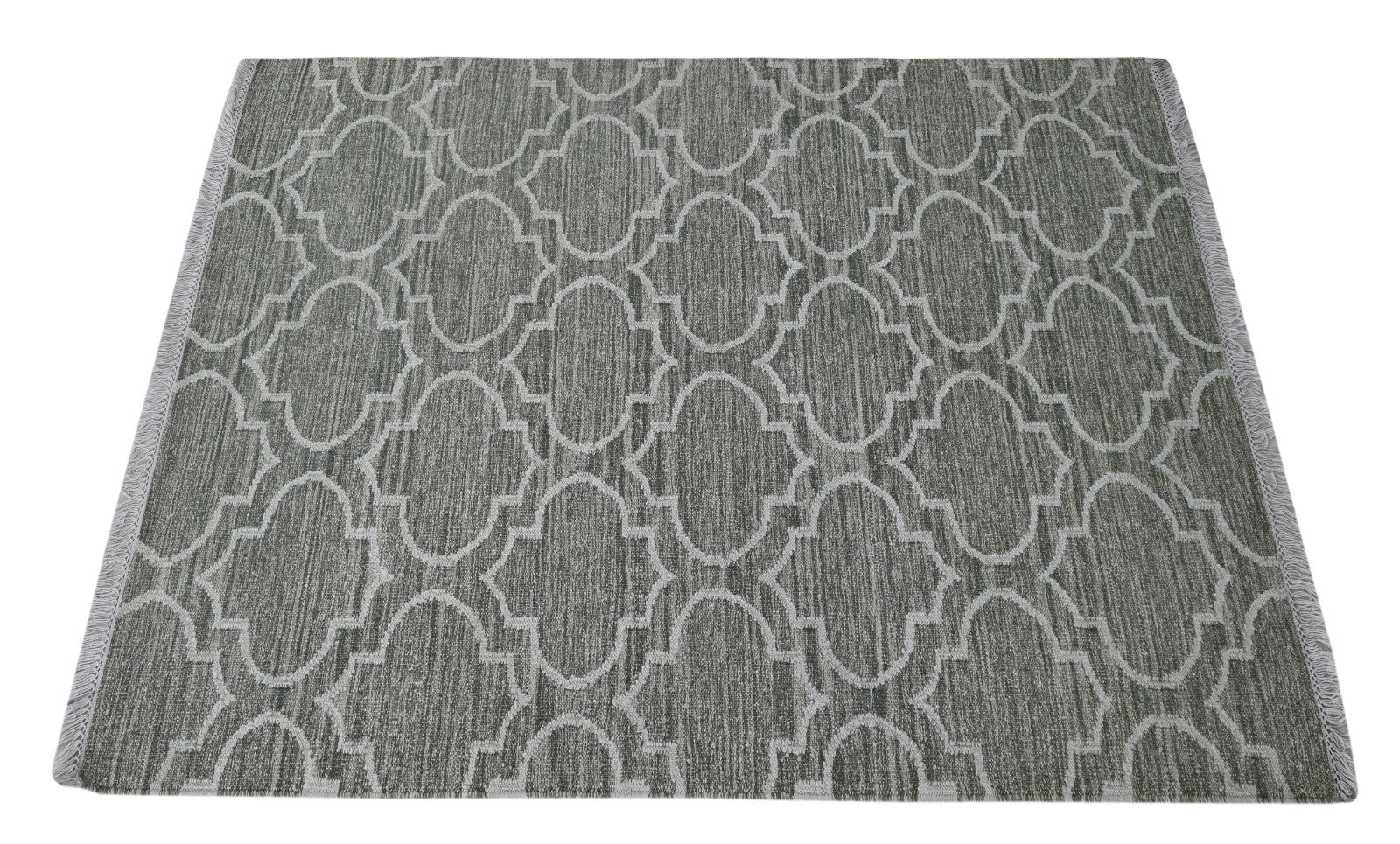 カラフルなウールラグ 120x180 cm ハンドメイドモダンラグ sh197