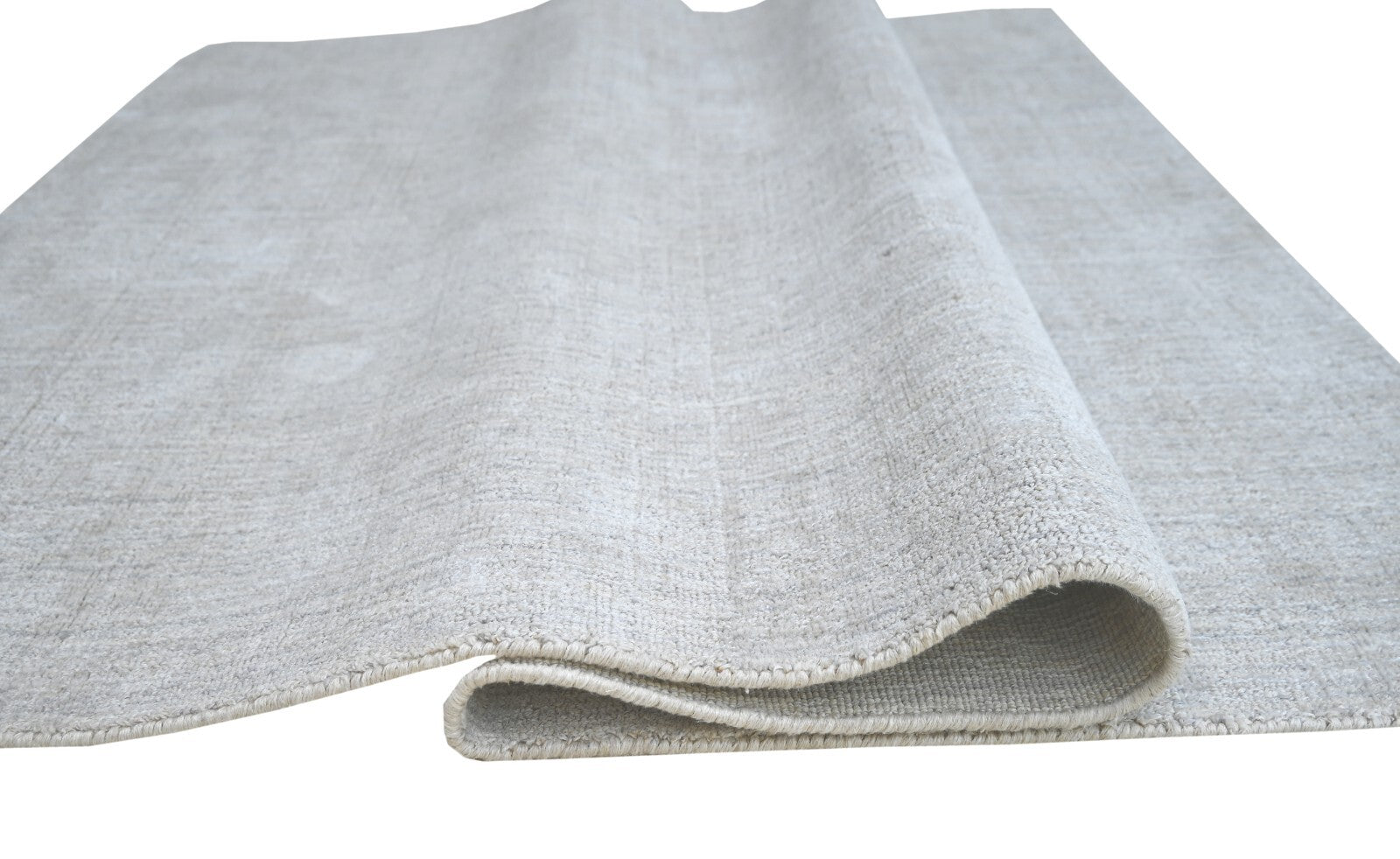 Ръчно тъкан килим 120x180 Бежов гланциран ленен плосък хол SH254