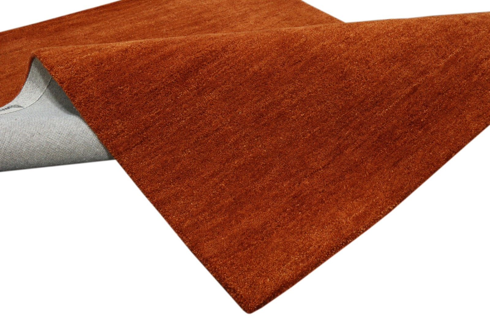 Gabbeh Teppich 100% Wolle Rostfarbe 120x180 cm Handgemacht PL8