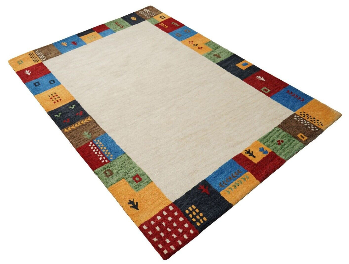 Gabe Teppich 160X230 cm 100% Wolle Orientteppich Handgetuftet HT210