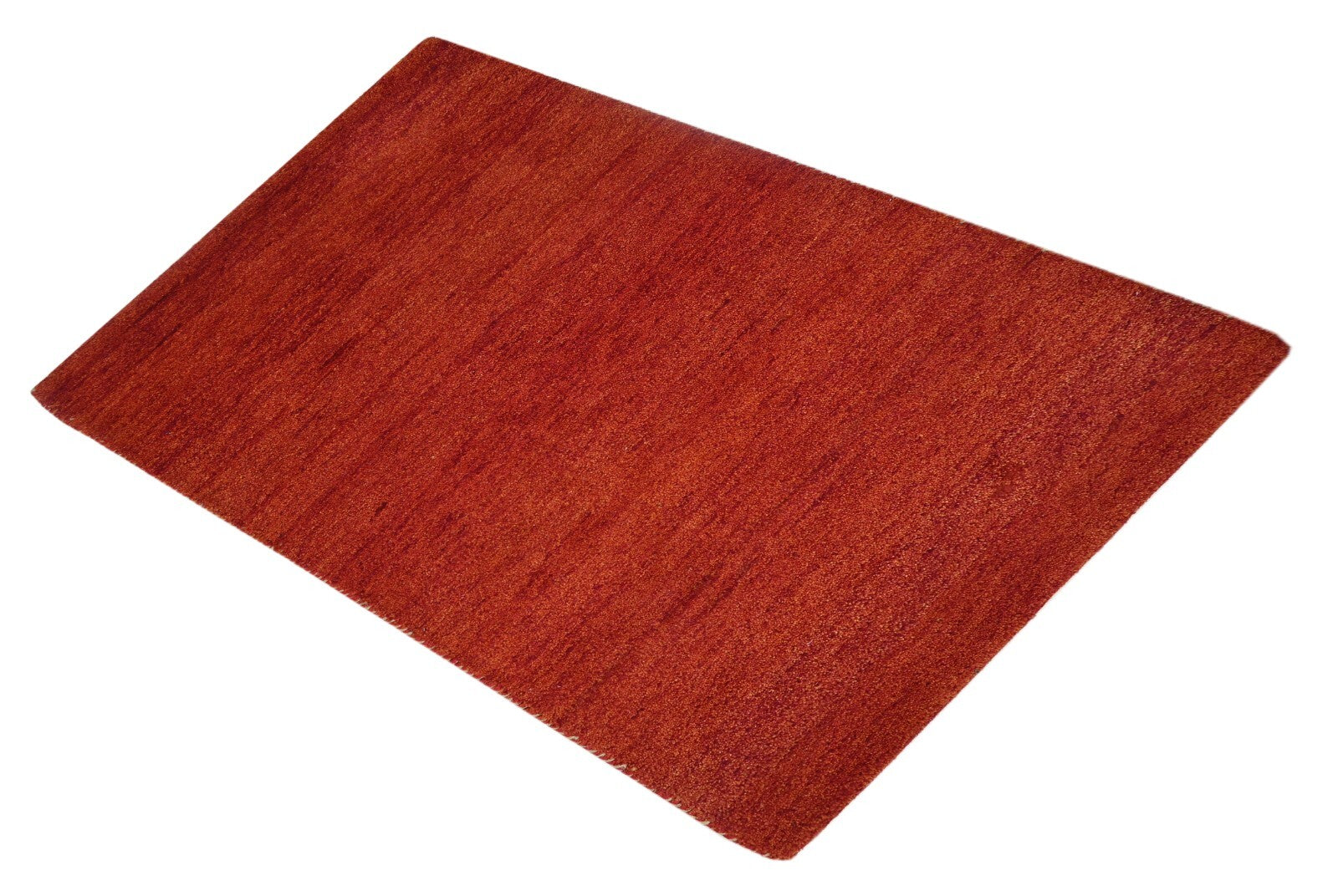 Moderna ročno vozlana volnena preproga za dnevno sobo v vintage barvi rjave barve, dimenzije 90x150, SH247