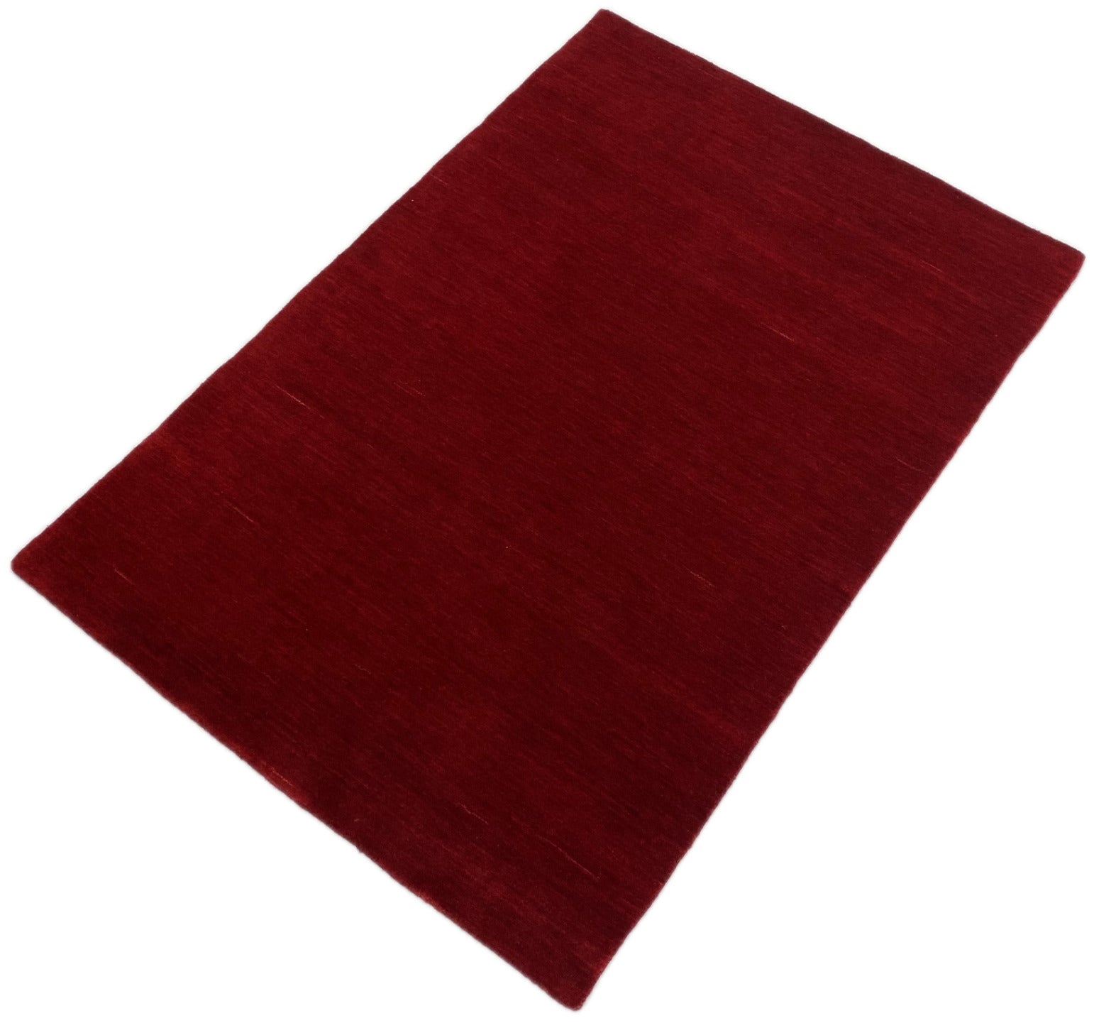 Rot Teppich Handgefertigter Hochwertig 100% wolle 123x180 cm S194