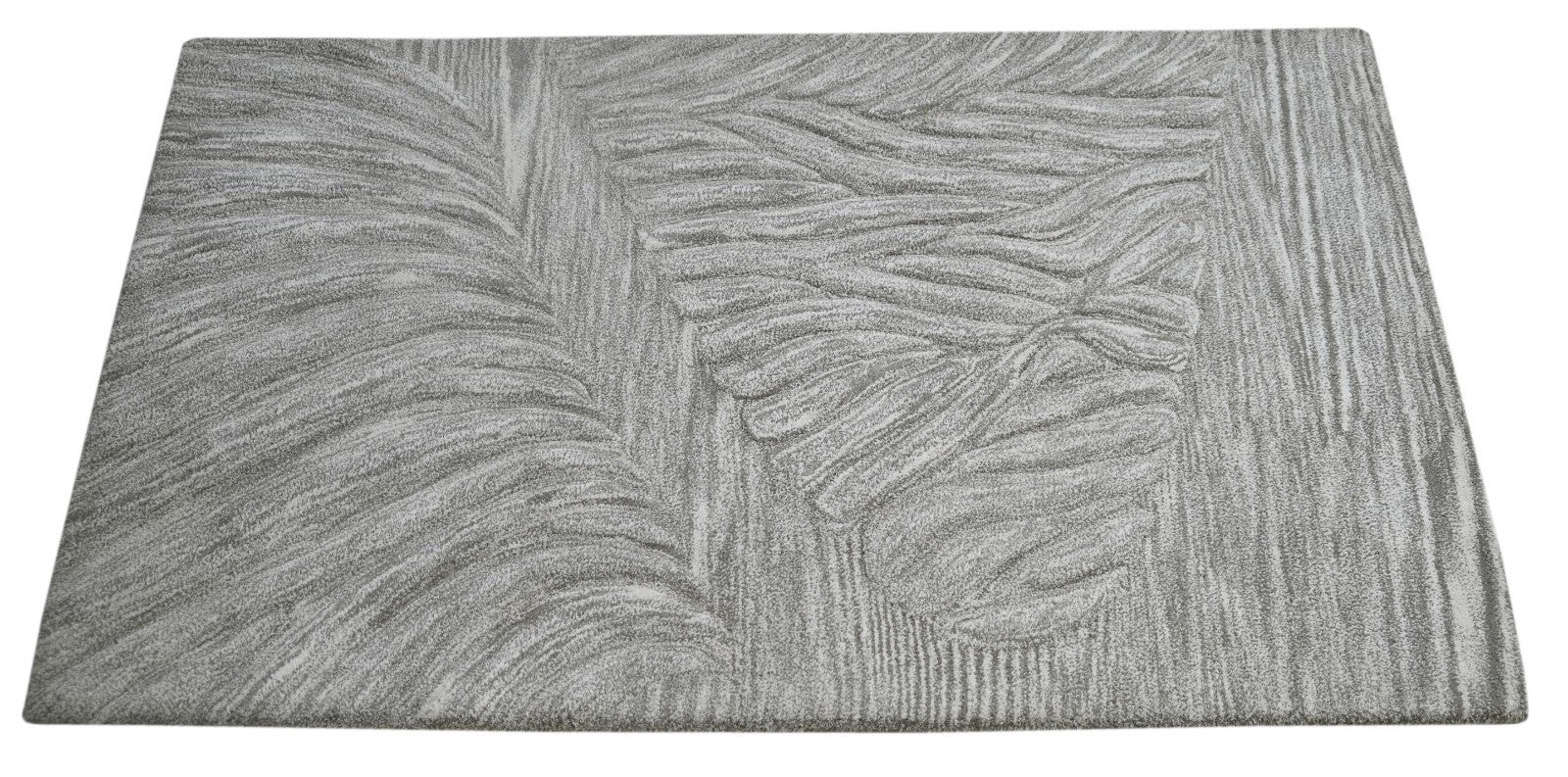 Ročno tkana volnena preproga 120x180 bež, moderna dnevna soba SH208