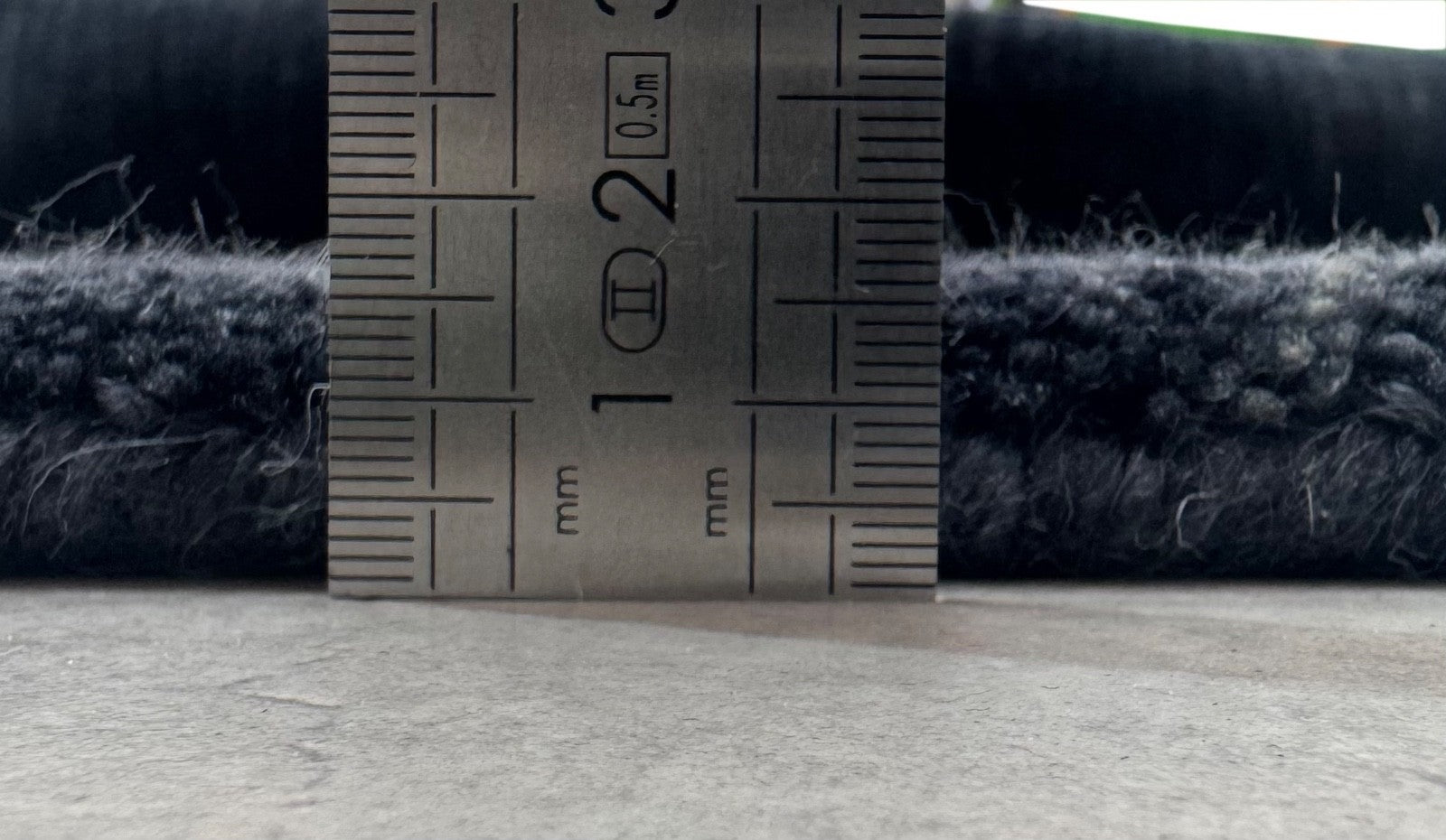 Teppich 100% Wolle 170x240 cm Handgewebt Gabbeh Anthrazit Grau Blau schwarz PB1