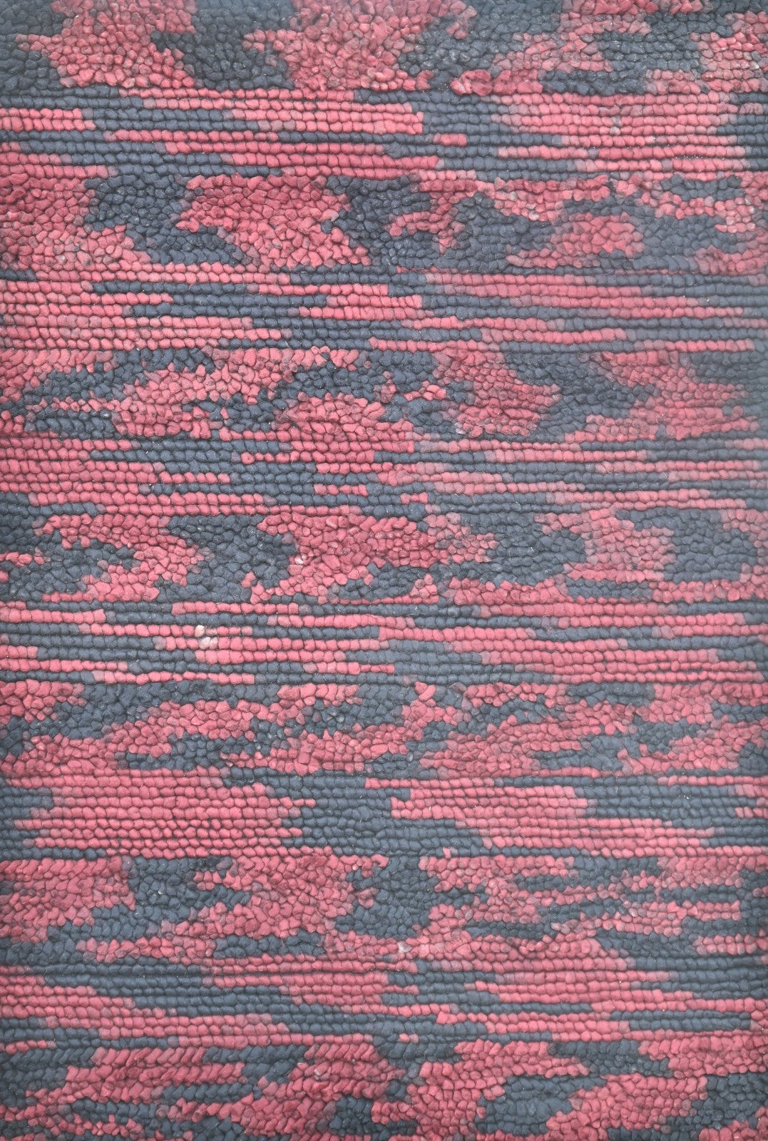 Bunter Wollteppich 120x180 cm Handgefertigt Modern Teppich sh165