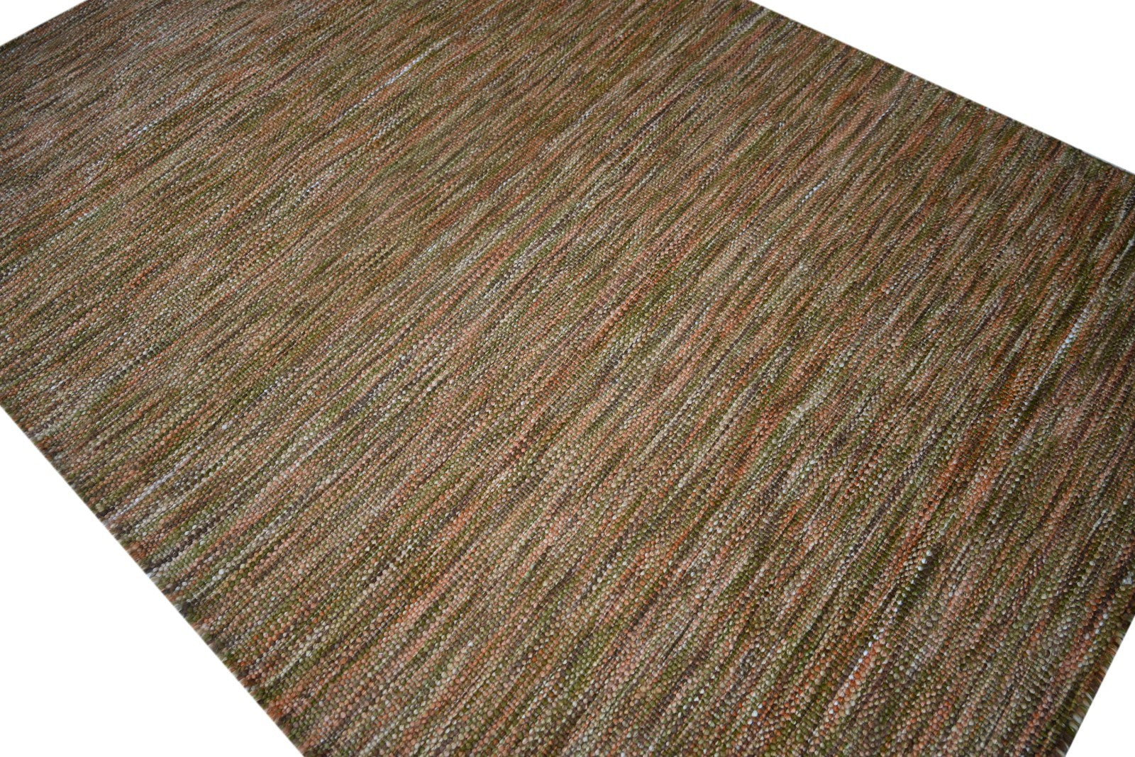 Bunter Wollteppich 120x180 cm Handgefertigt Modern Teppich sh195