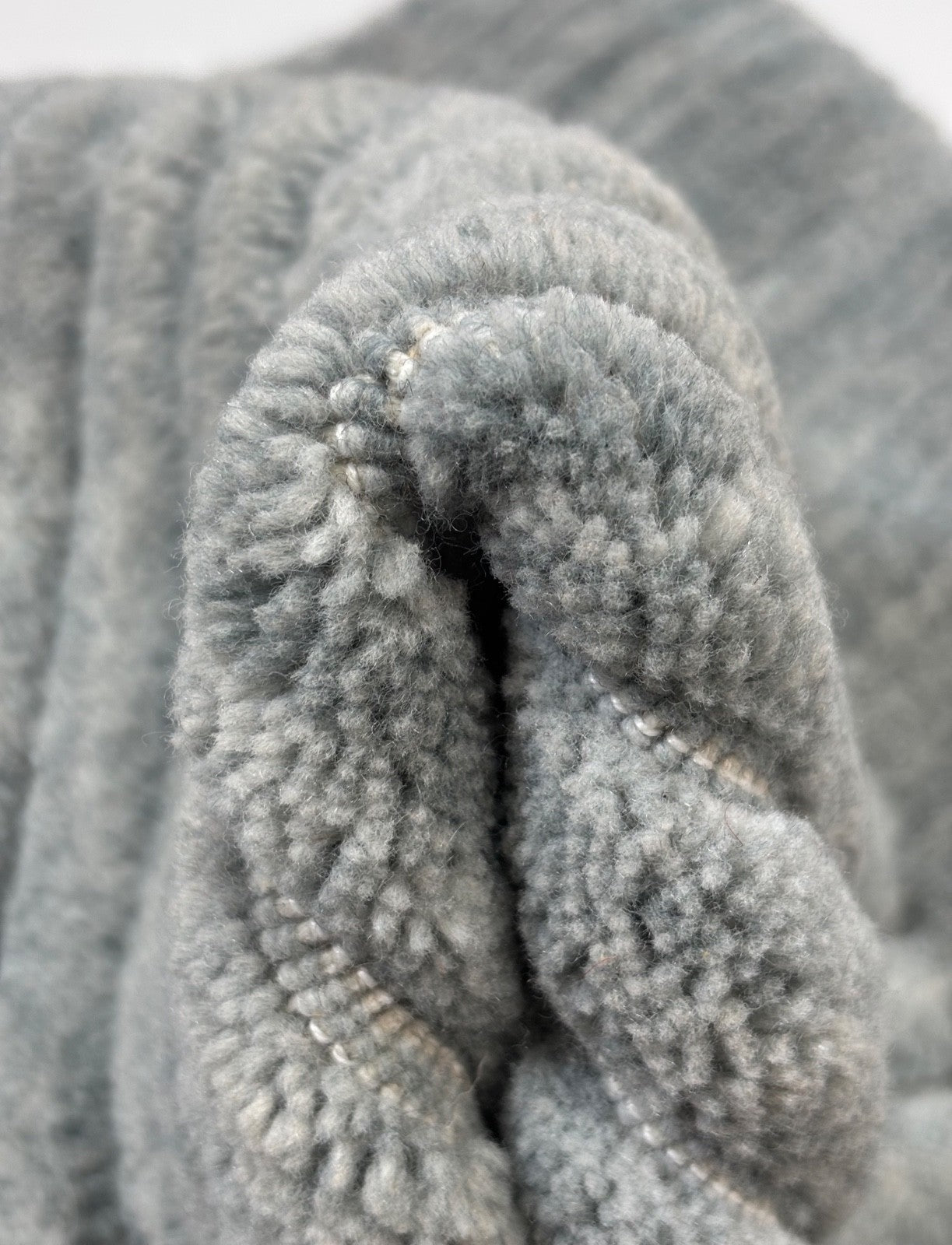 Ročno tkana preproga 60x90 cm Modra moderna trajnostna preproga iz PET preje Design R73