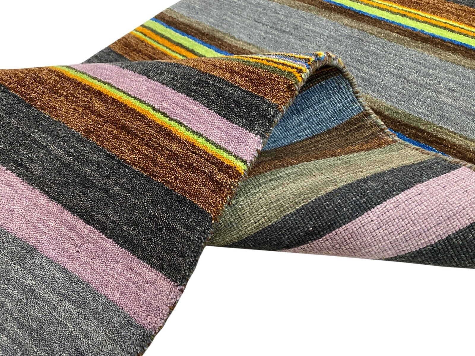 Preproga Gabbeh, statve iz 100 % volne, ročno izdelana, 80 x 297 cm, R423