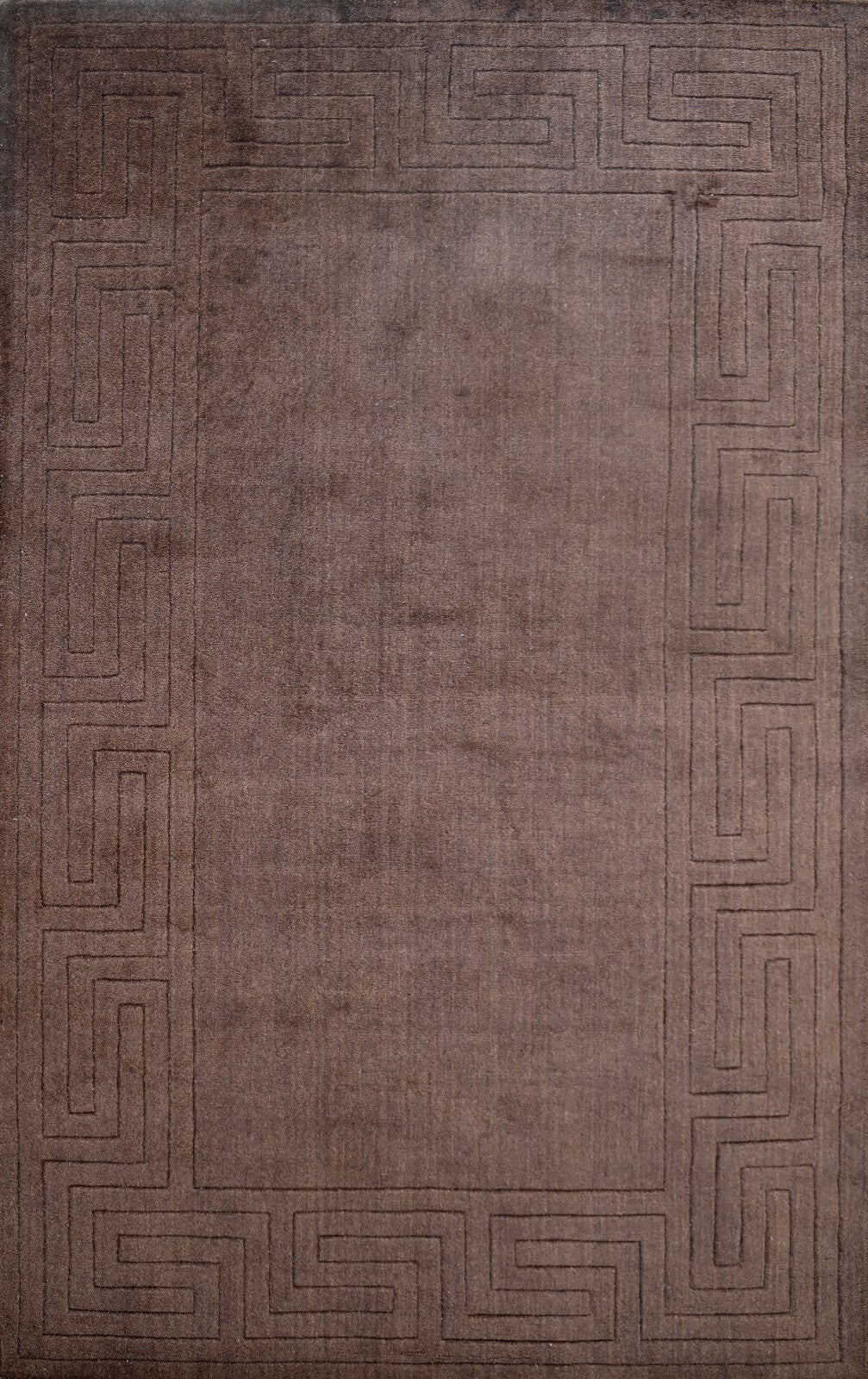 Handgetufteter Wolle teppich 150x240 braun Modern Wohnzimmer SH233