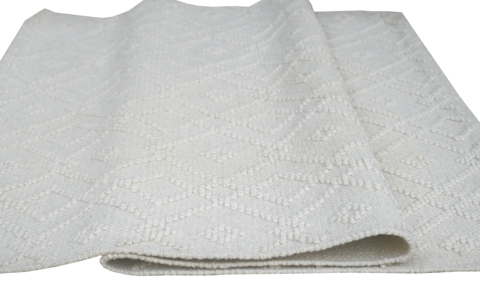 Bunter Wollteppich 120x180 cm Handgefertigt Modern Teppich sh161