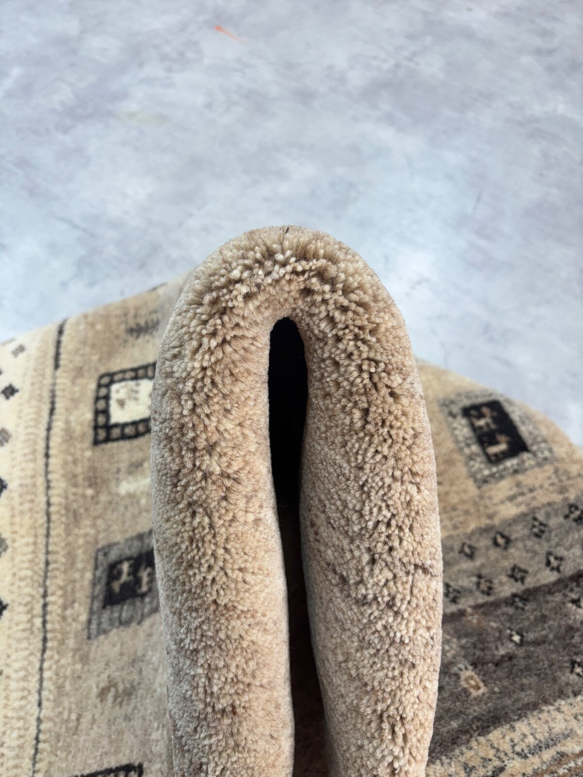 HandgeknĂĽpft Orientteppich 170x225 Wolle Teppich Braun Klassisch Design St-01