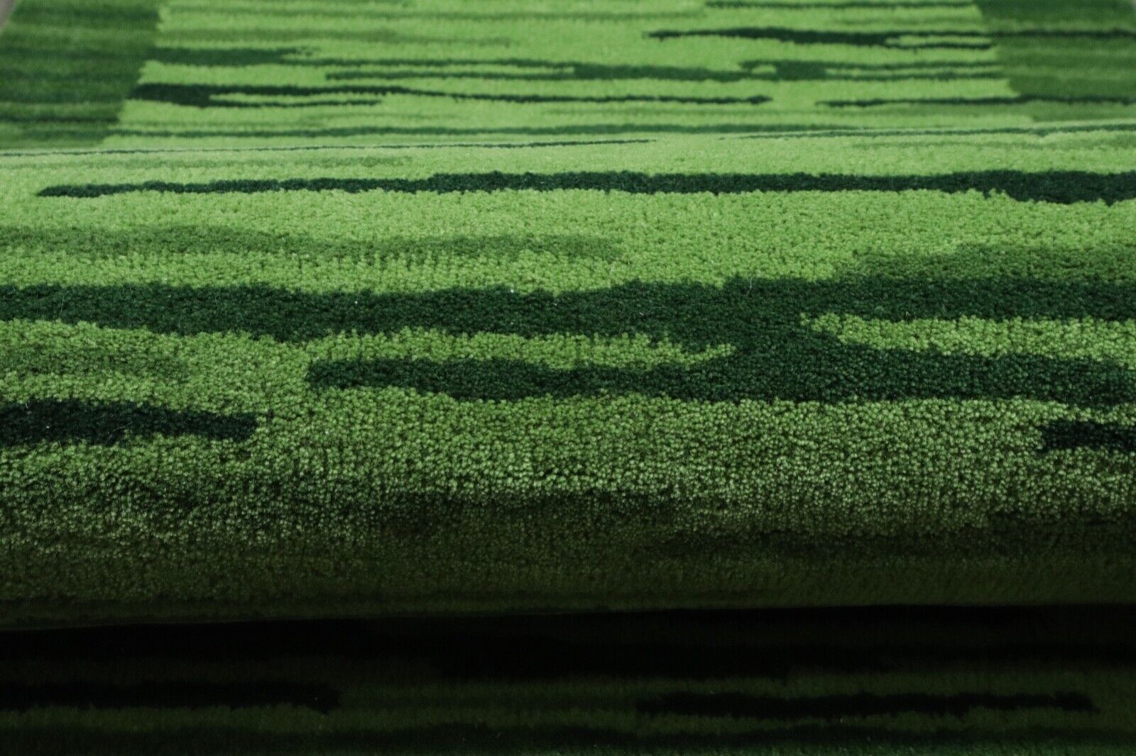 Tappeto verde, 100% lana, 70x140 cm, fatto a mano, menta, annodato a mano, T992