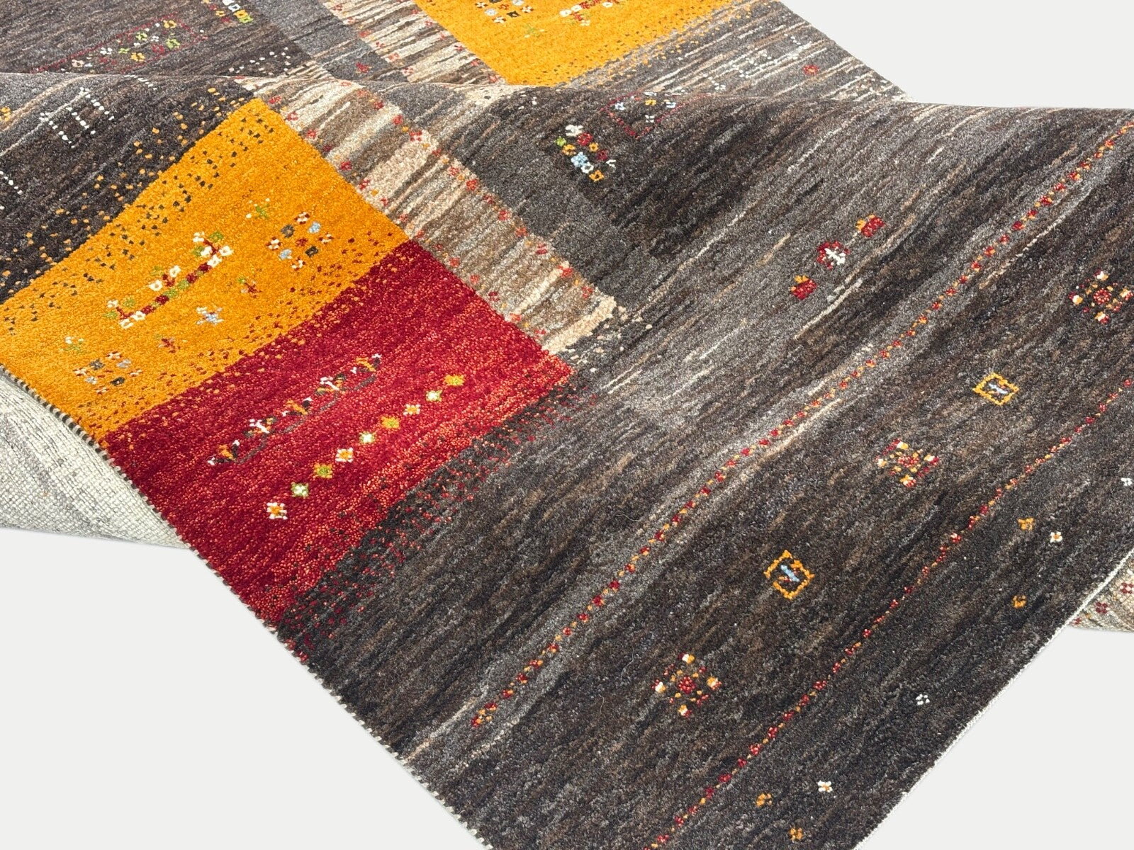 Handgeknüpft Orientteppich 170x240 Wolle Teppich Multi Klassisch Design 112-9/9