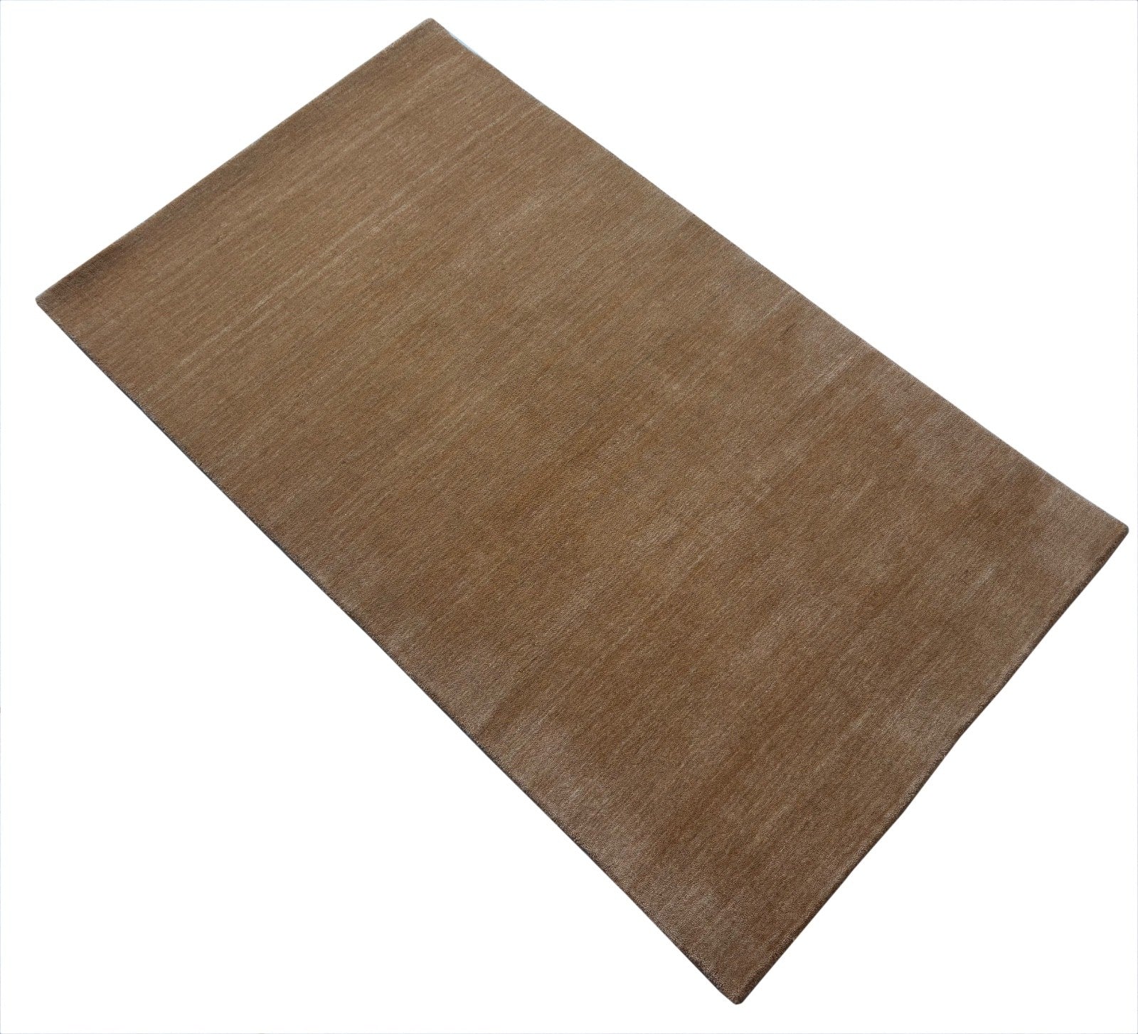 Gabbeh Teppich 90x160 cm Handgewebt 100% Wolle Peach Caramel Orient Modern