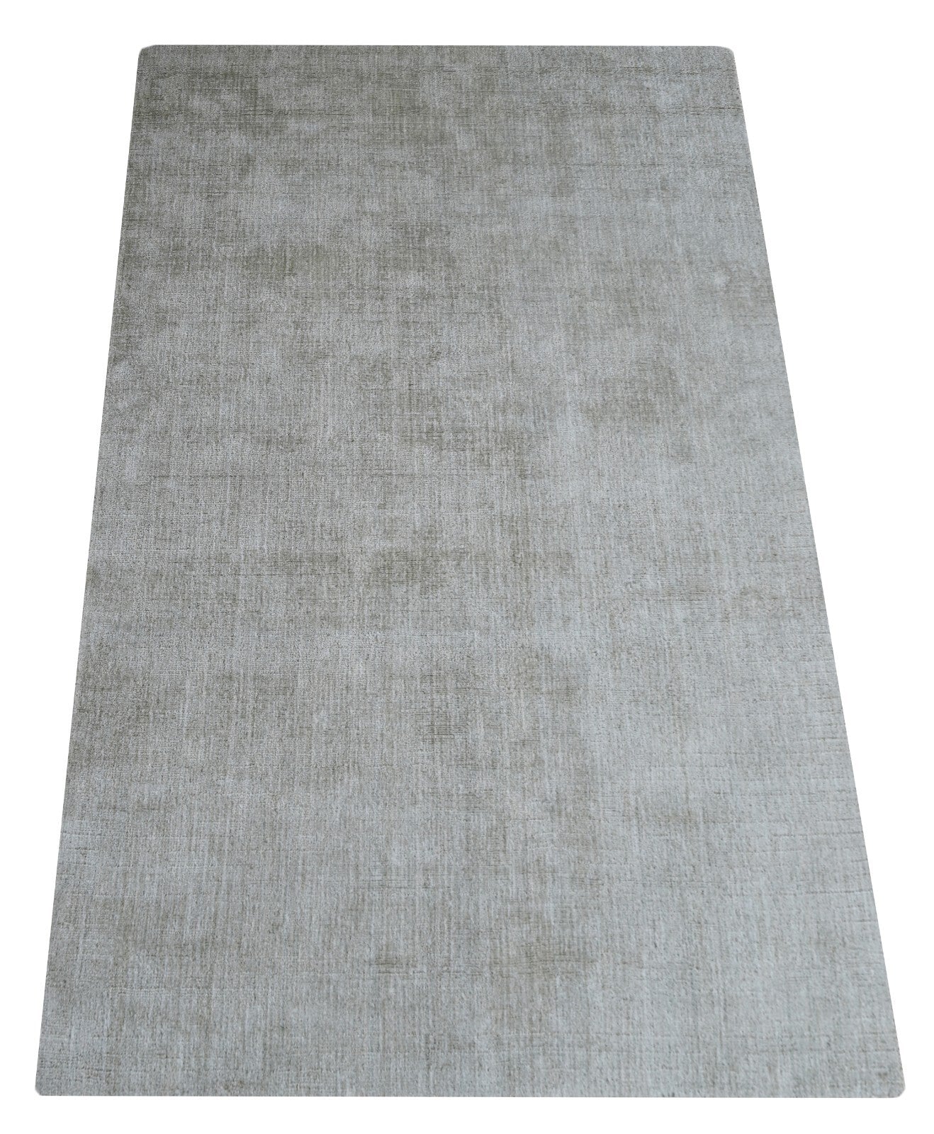 Ručně tkaný koberec 120x180 krémový lesklý lněný vzhled, plochý, do obývacího pokoje SH221