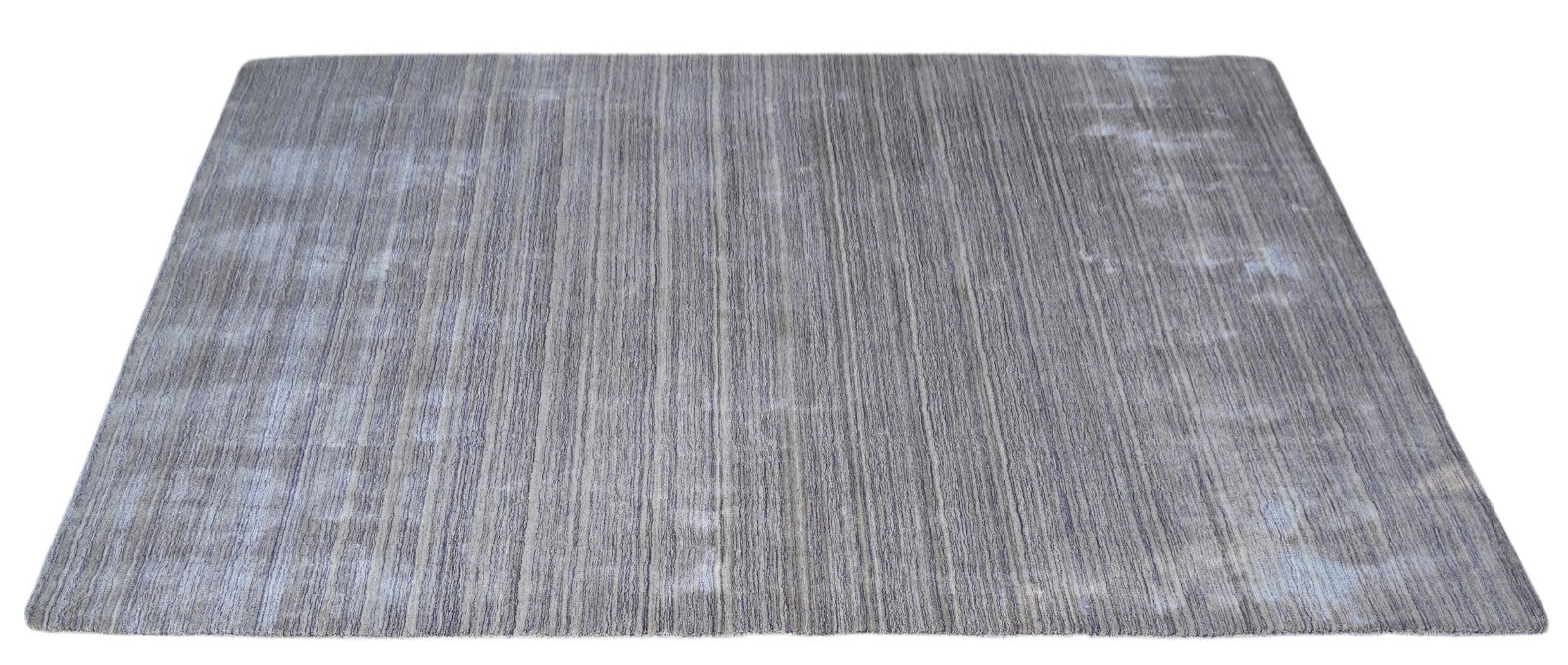 Handgewebter Teppich 200x300 Mehrfarbig Viskose Glanzoptik Wohnzimmer SH271