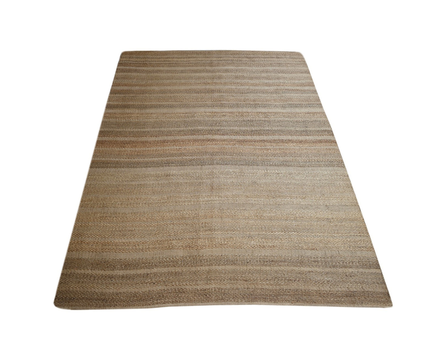 Bunter Wollteppich 250x300 cm Handgefertigt Modern Natur Teppich sh186