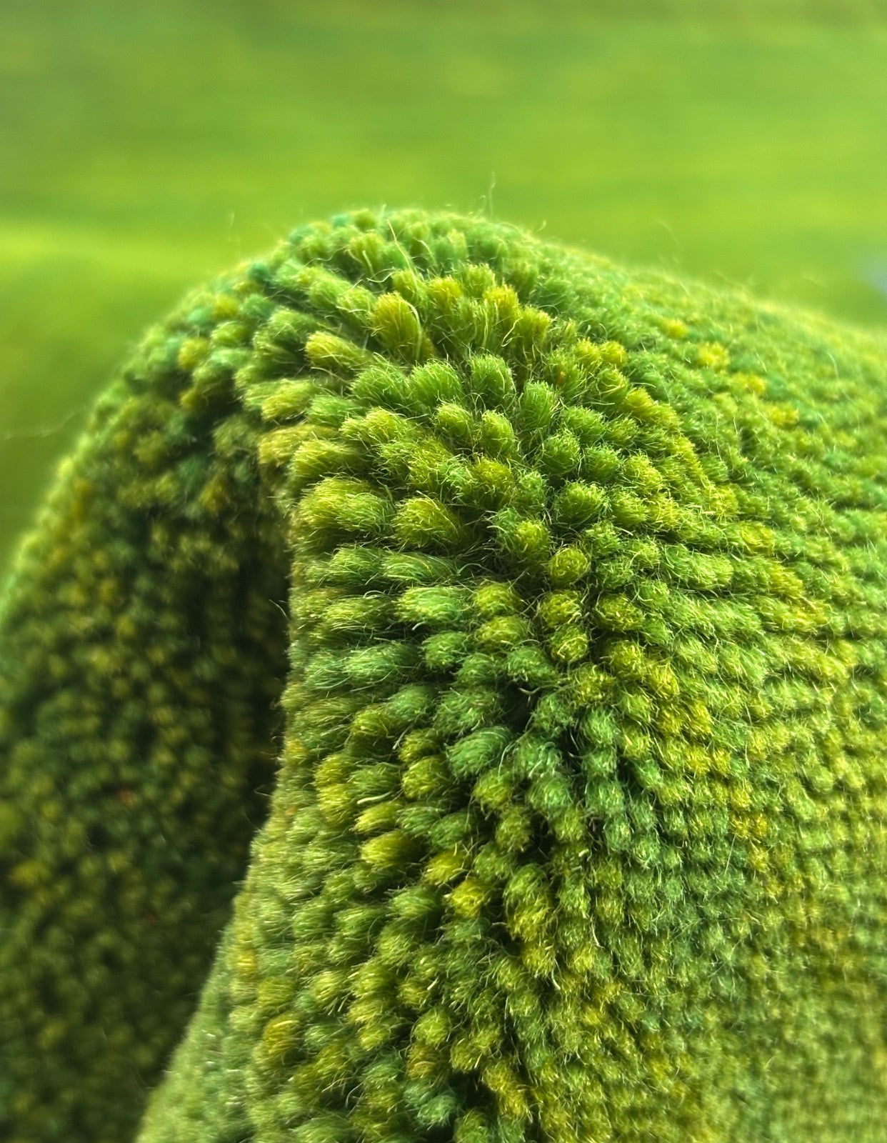 Zelený koberec Gabbeh, 100% vlna, 170x240 cm, obývací pokoj, orientální, ručně tkaný