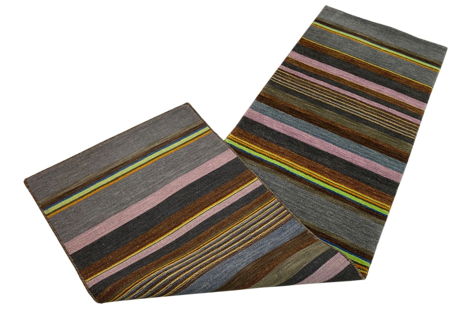 Preproga Gabbeh, statve iz 100 % volne, ročno izdelana, 80 x 297 cm, R423