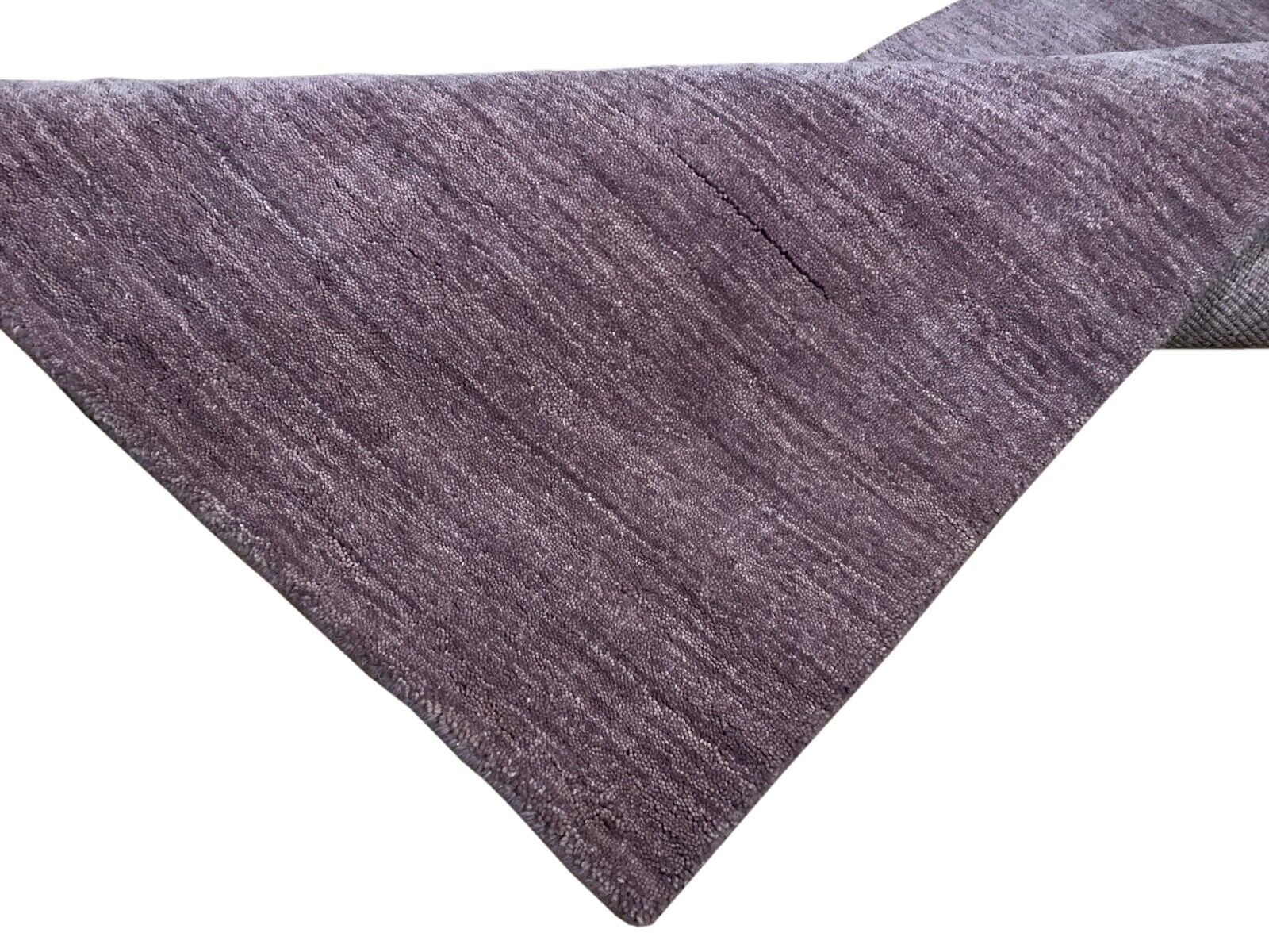 Orientteppich Gabbeh Teppich 100% Wolle Hell Rosa Handgewebt Loom G-244