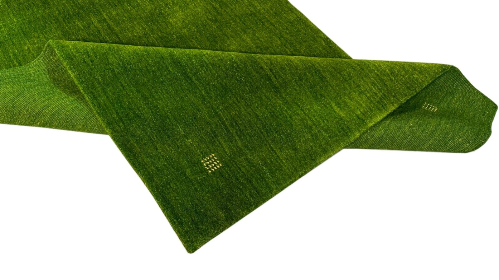 Orientteppich Gabbeh Loom Handgefertigt Teppich 100% Wolle 170X240 CM Grün