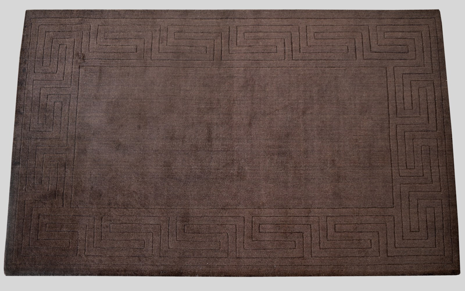 Handgetufteter Wolle teppich 150x240 braun Modern Wohnzimmer SH203