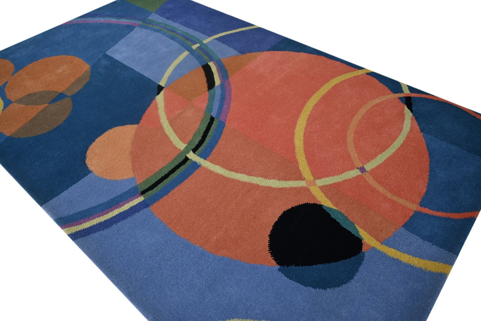 Handgetufteter Wolle teppich 150x240 multi Modern Wohnzimmer SH236