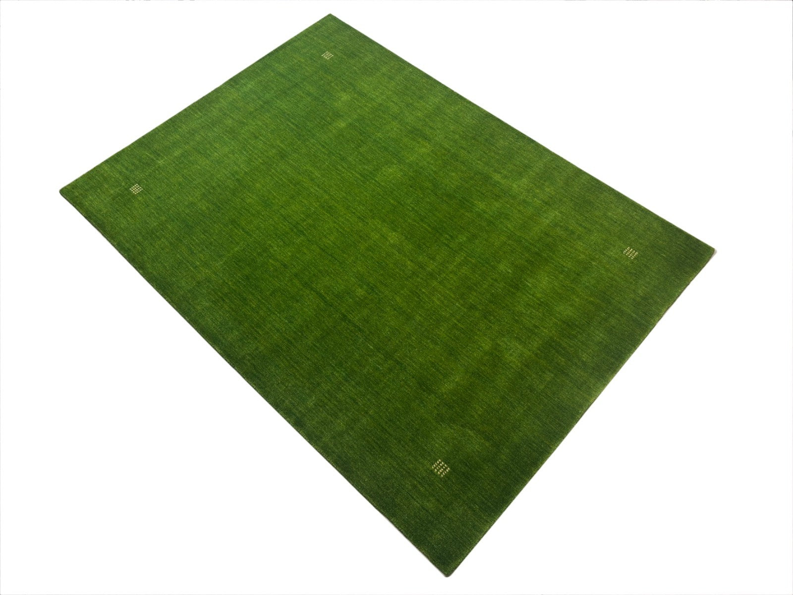 Orientteppich Gabbeh Loom Handgefertigt Teppich 100% Wolle 170X240 CM Grün