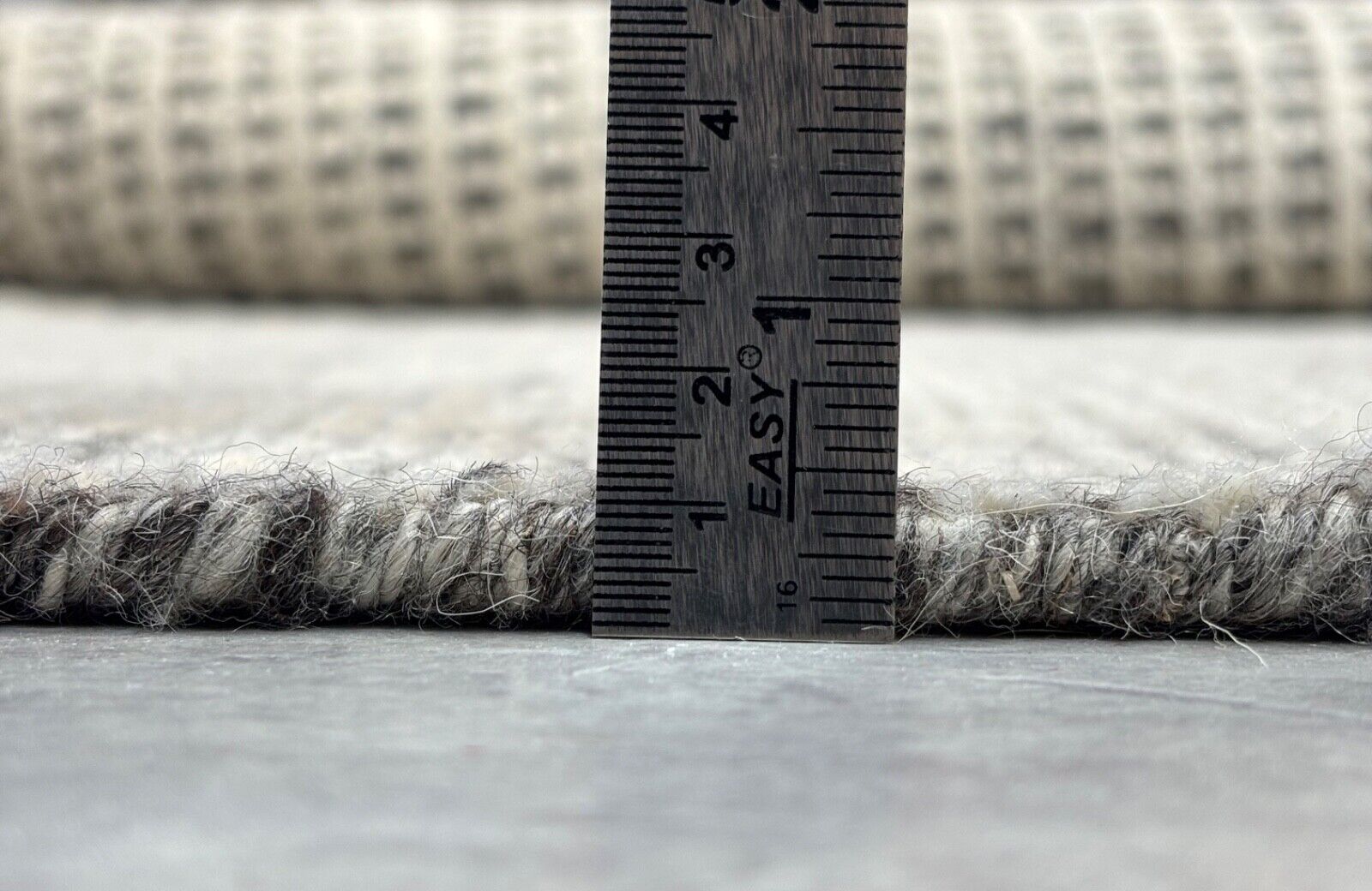 Handgeknüpfter Wollteppich 180x280 cm Kurzflor Modern Design DKD-774