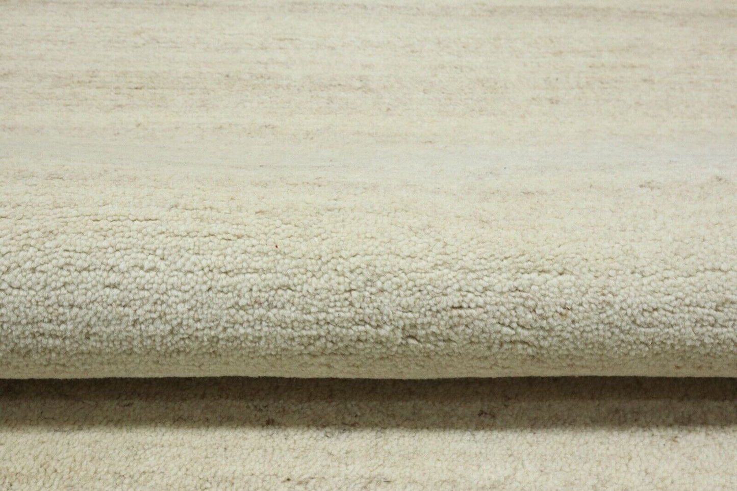 Teppich 100% Wolle 120X180 cm Handarbeit Beige Grau Handgetuftet T969