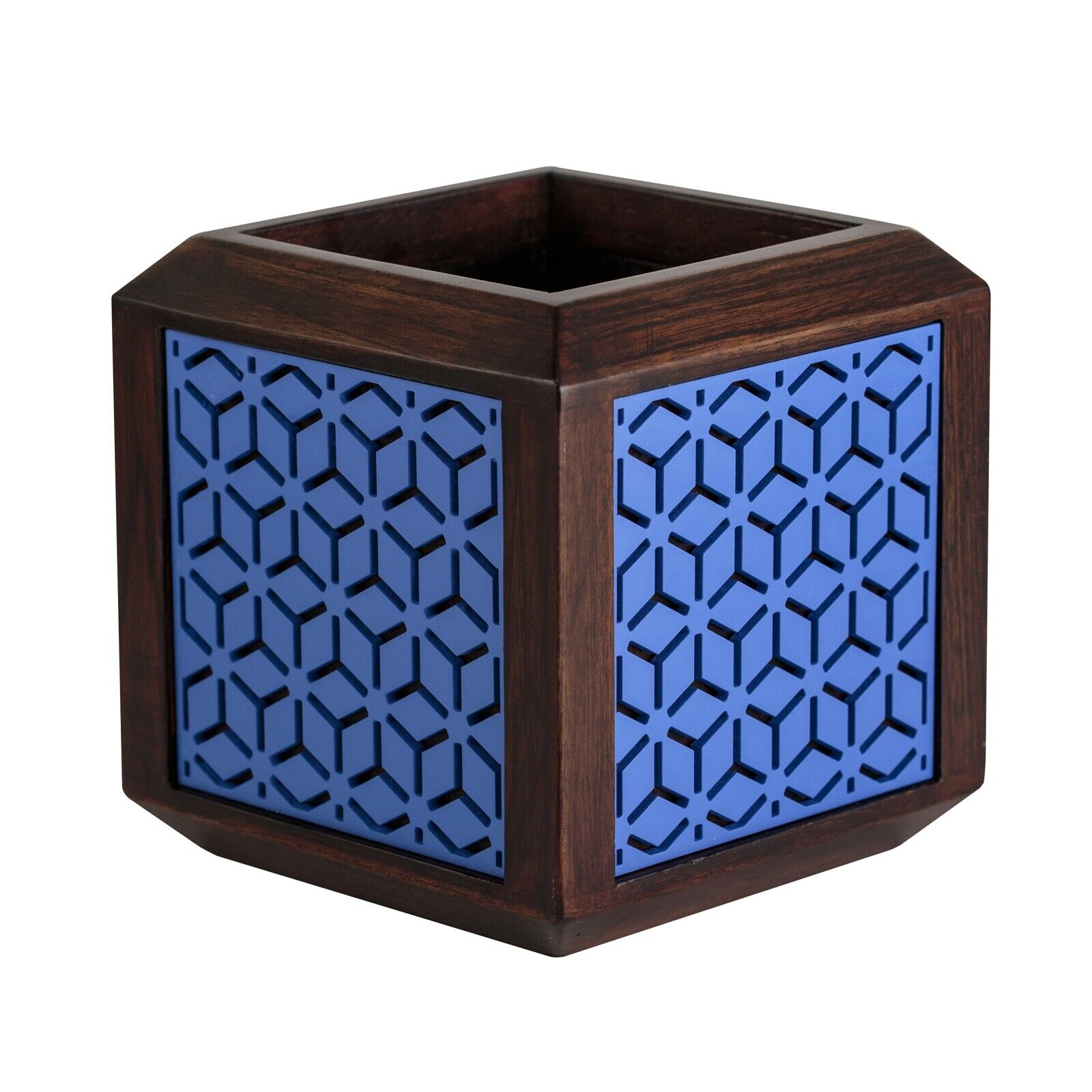 Teakholz Blumenkübel Pflanzkasten Blumentopf Holz Blumentrog Pflanztopf Übertopf