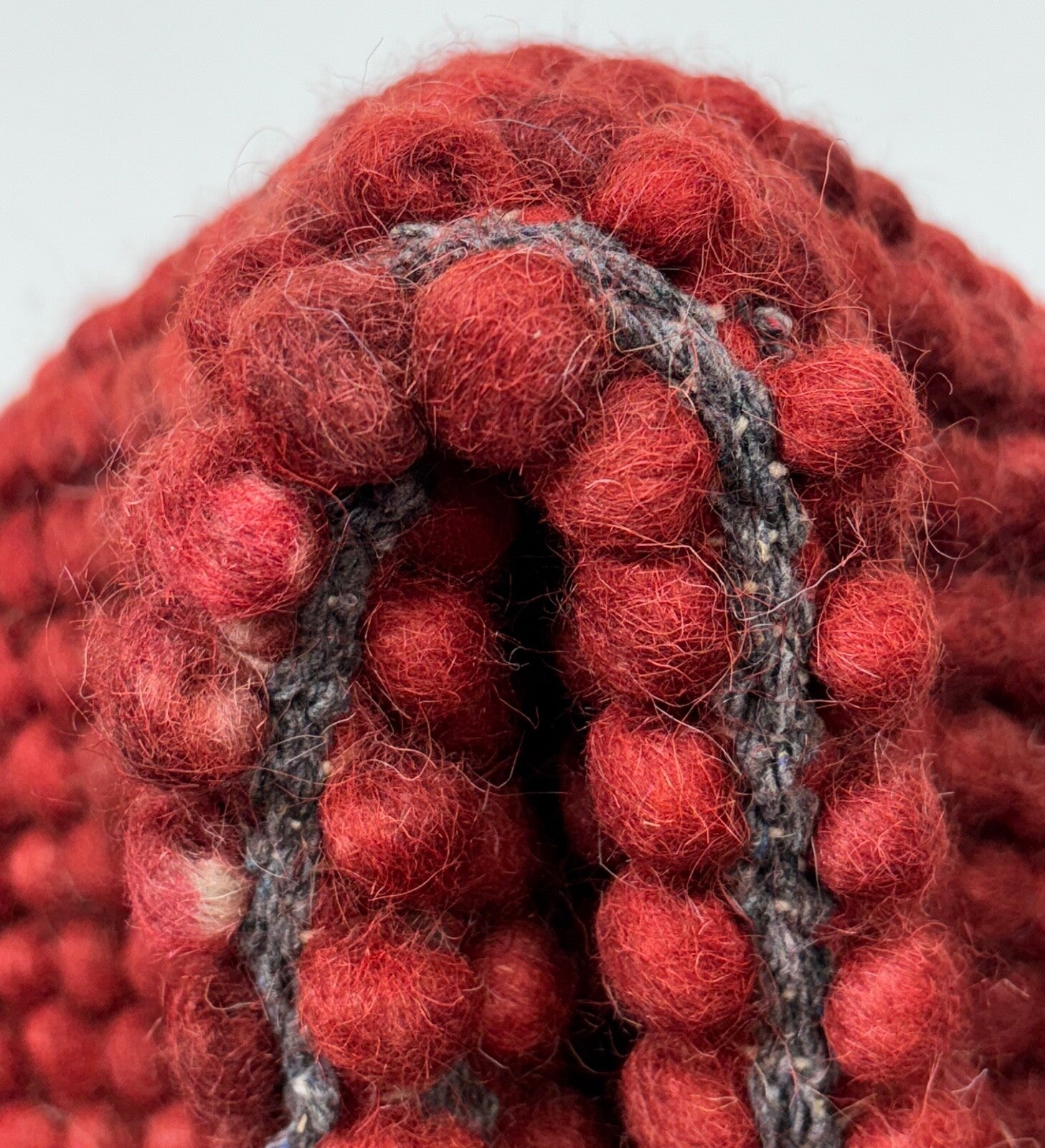 Handgefertigter Kilim Dhurry Flachgewebe design 60x90 Rot Wolleteppich R98