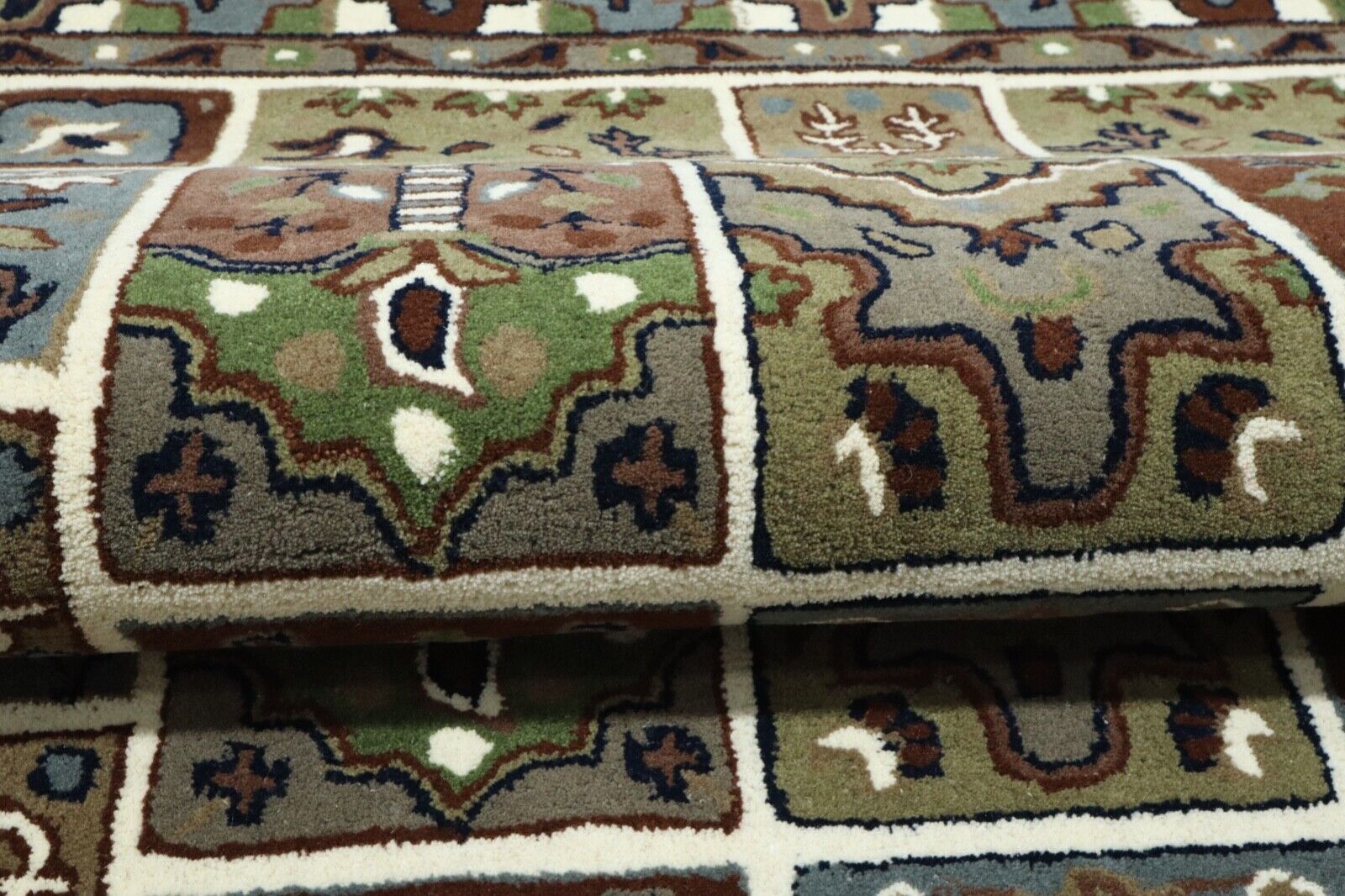 Orient Teppich 100% Wolle 160X230 cm Handarbeit Handgetuftet T918