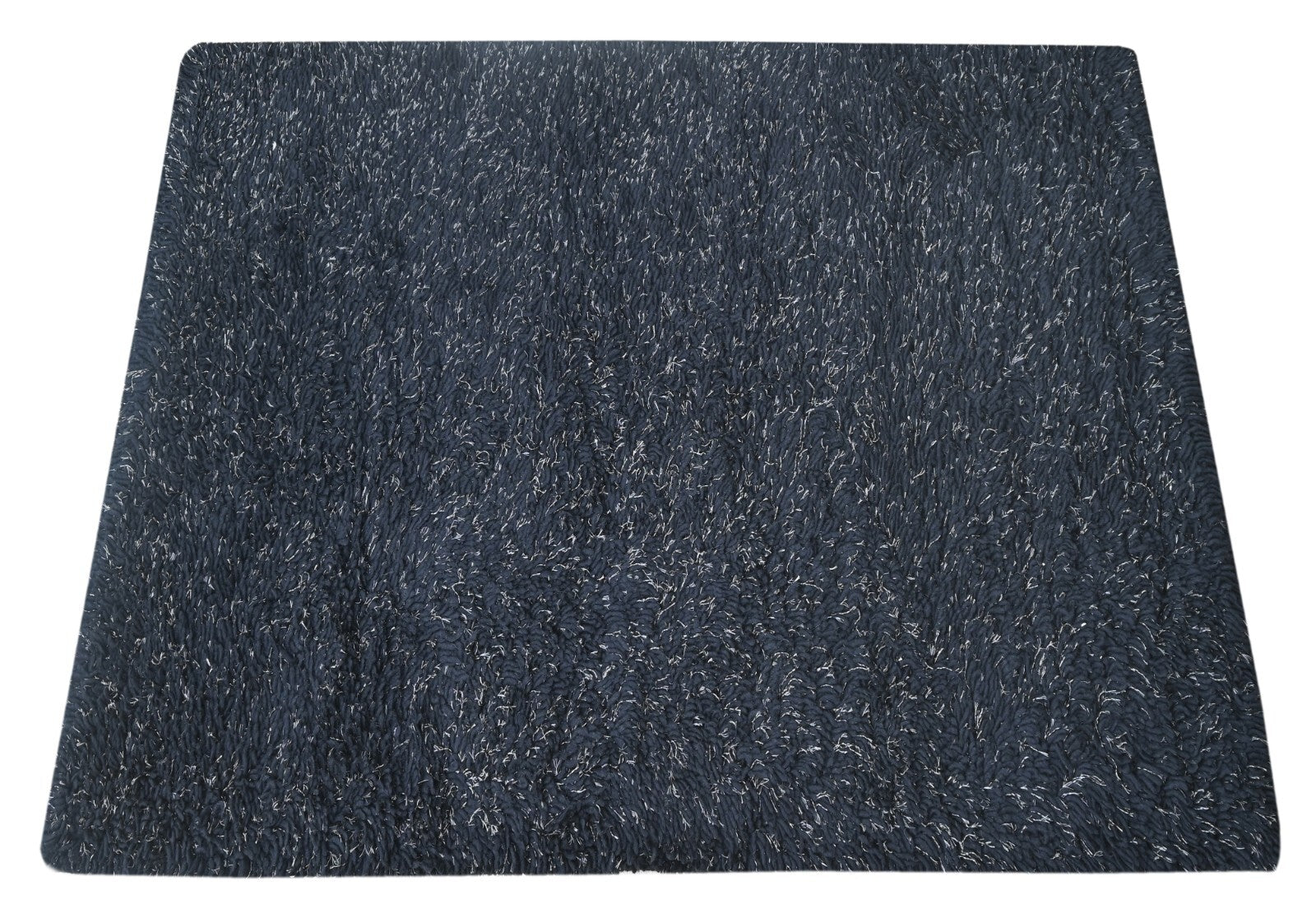 Modern handgeknoopt wollen vloerkleed 120x180 cm, vintage antracietkleurig, woonkamer SH163