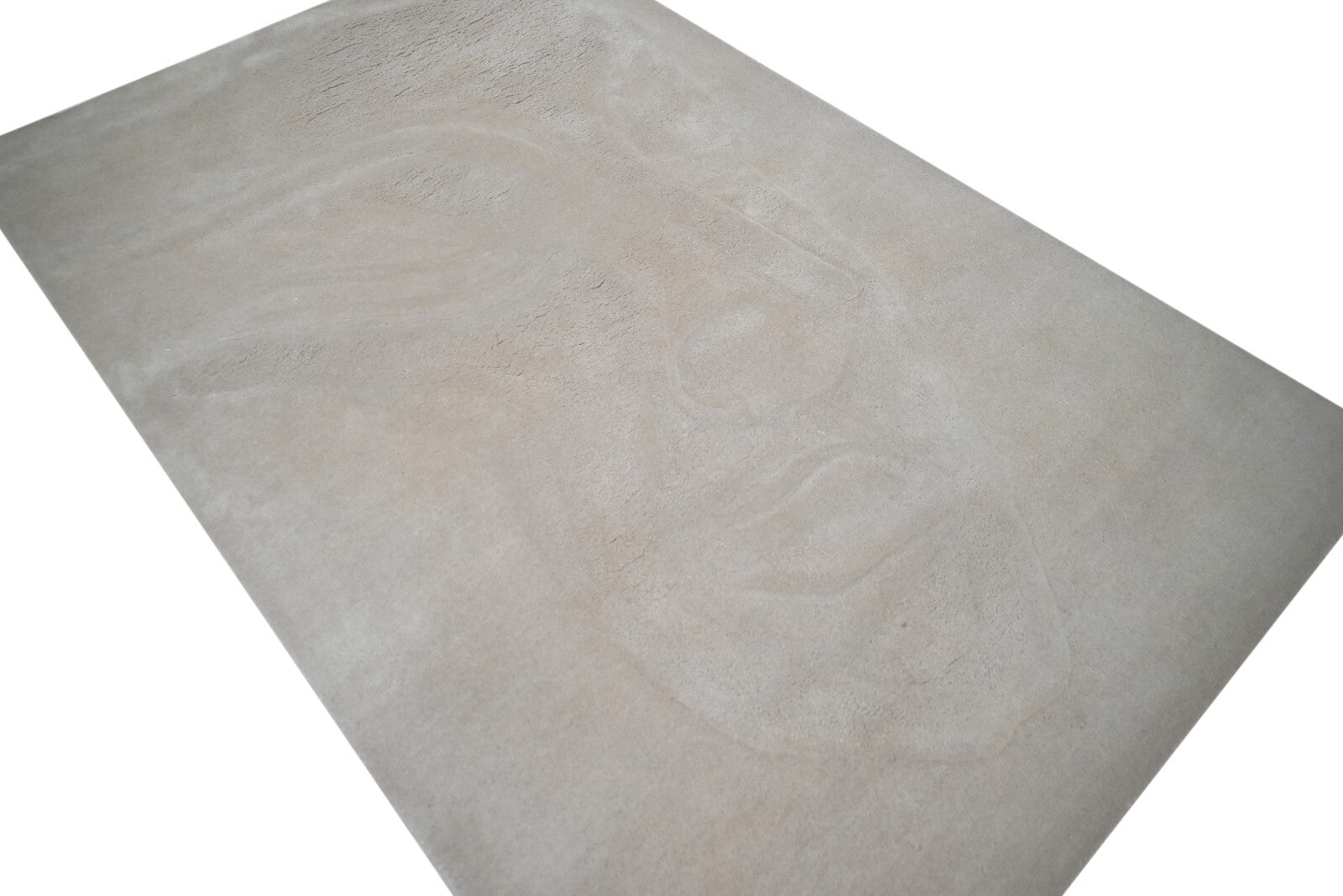 Handgetufteter Wolle teppich 150x240 Beige Modern Wohnzimmer SH230