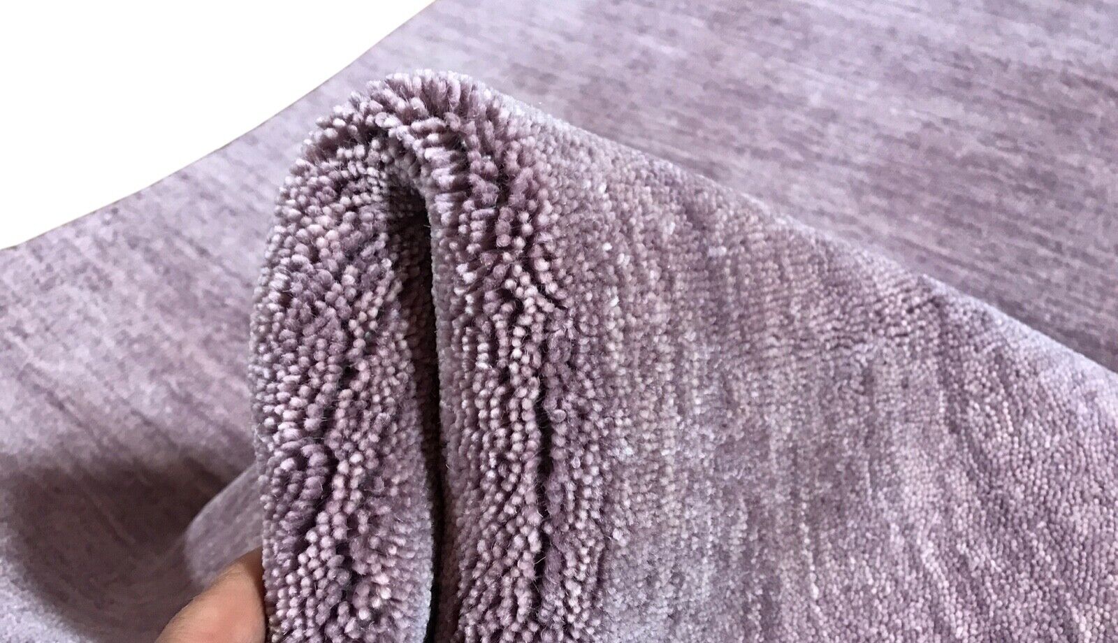 Orientteppich Gabbeh Teppich 100% Wolle Hell Rosa Handgewebt Loom G-244