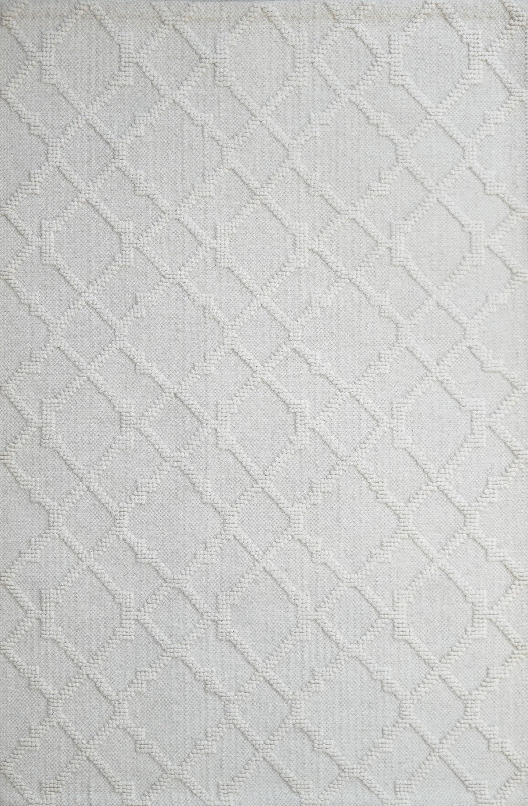 Bunter Wollteppich 120x180 cm Handgefertigt Modern Teppich sh276