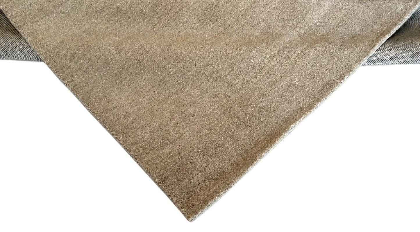 Gabbeh Teppich 100% Wolle Beige Handgefertigt 170X235 cm Orientteppich Pr