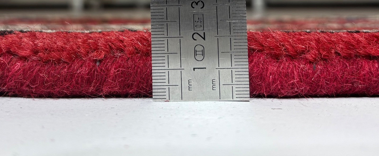 Brücke 40X60 CM Handgeknüpft Automatten Teppich Fußmatten 100% Wolle Blau P47