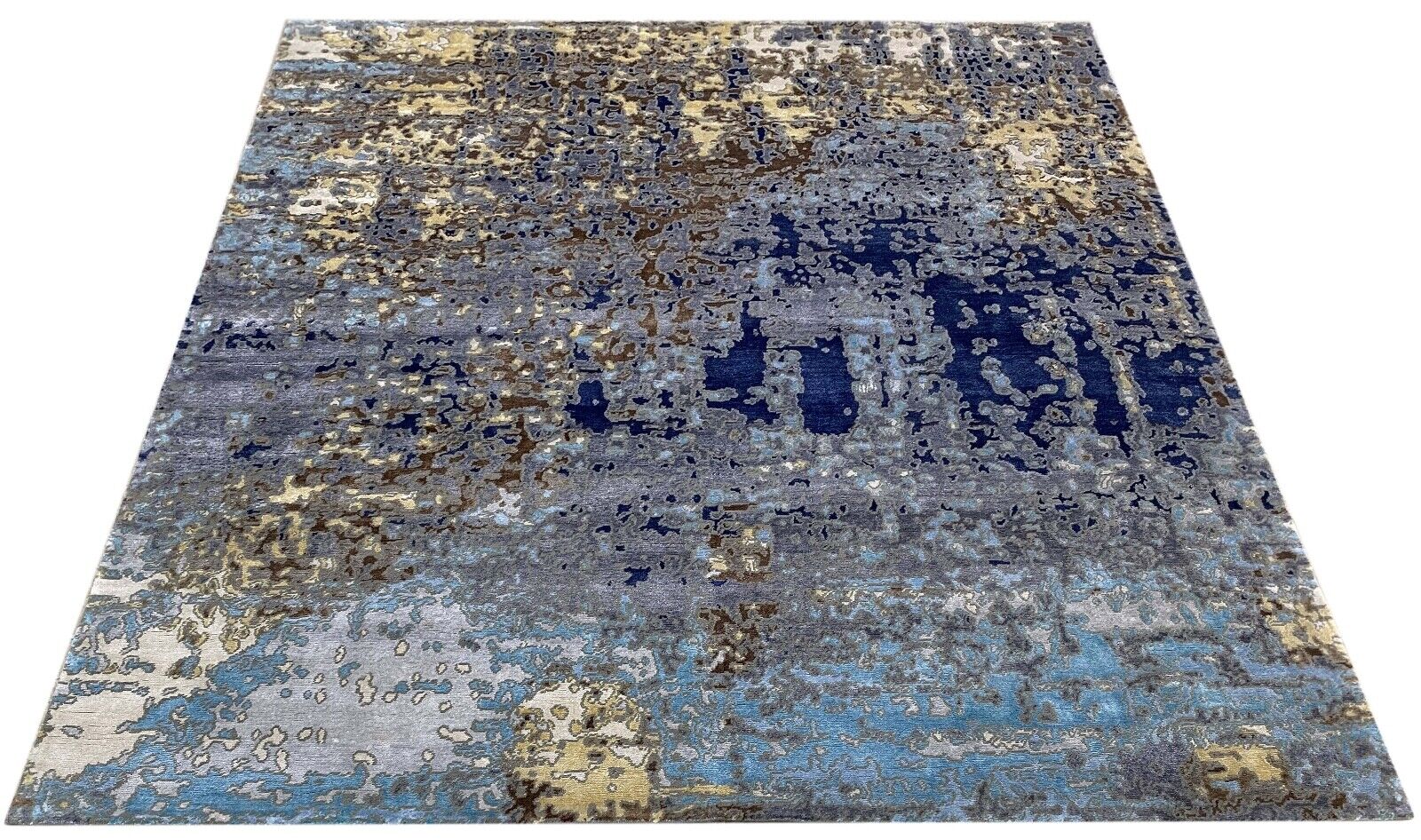 Handgeknüpft Teppich Einzigartiges Design Nepal Bambus seide Wolle 250X300 cm