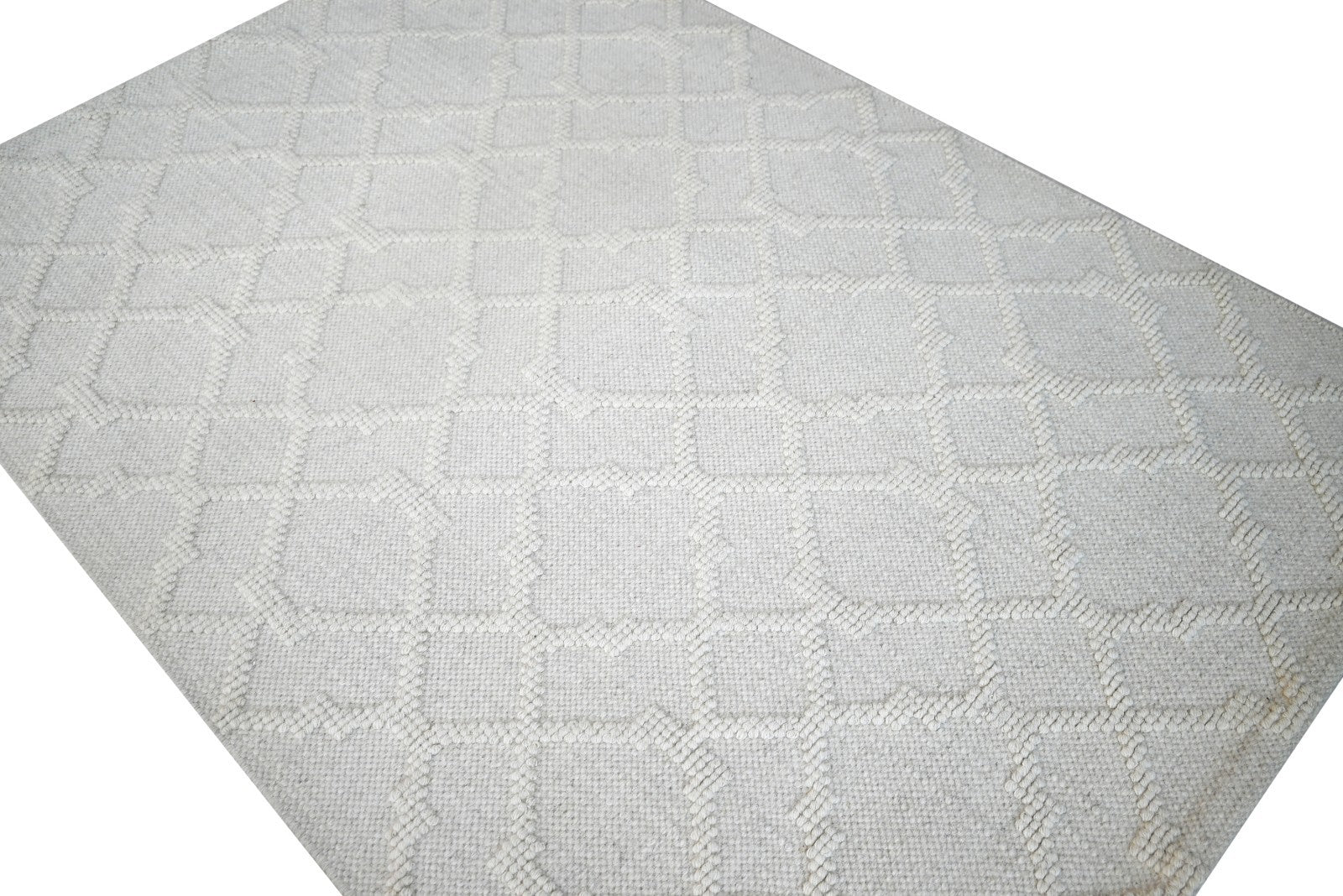 Barvita volnena preproga 120x180 cm Ročno izdelana moderna preproga sh276