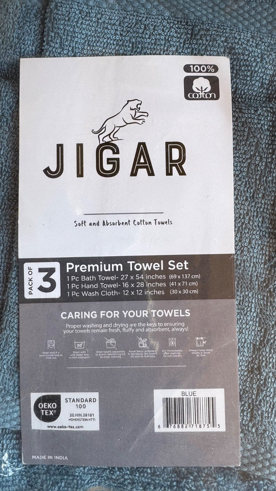 Handtuch Set Gästetücher Handtücher Duschtücher Frottier 100% Baumwolle 3-tlg