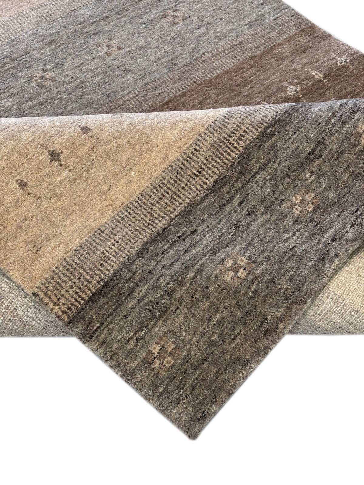 Handgeknüpft Orientteppich 170x240 Wolle Teppich Klassisch Design st64