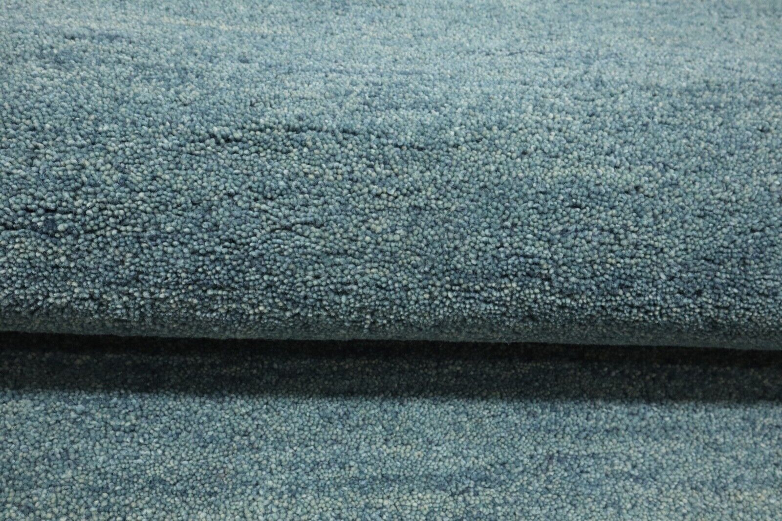 Uni Grau Teppich 100% Wolle 120X180 cm Handarbeit Handgetuftet T951