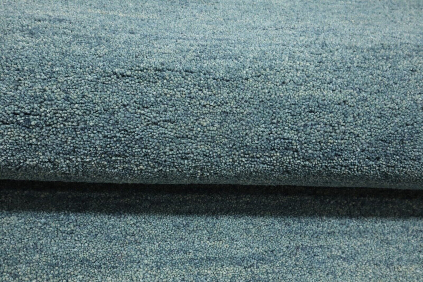 Uni Grau Teppich 100% Wolle 120X180 cm Handarbeit Handgetuftet T951