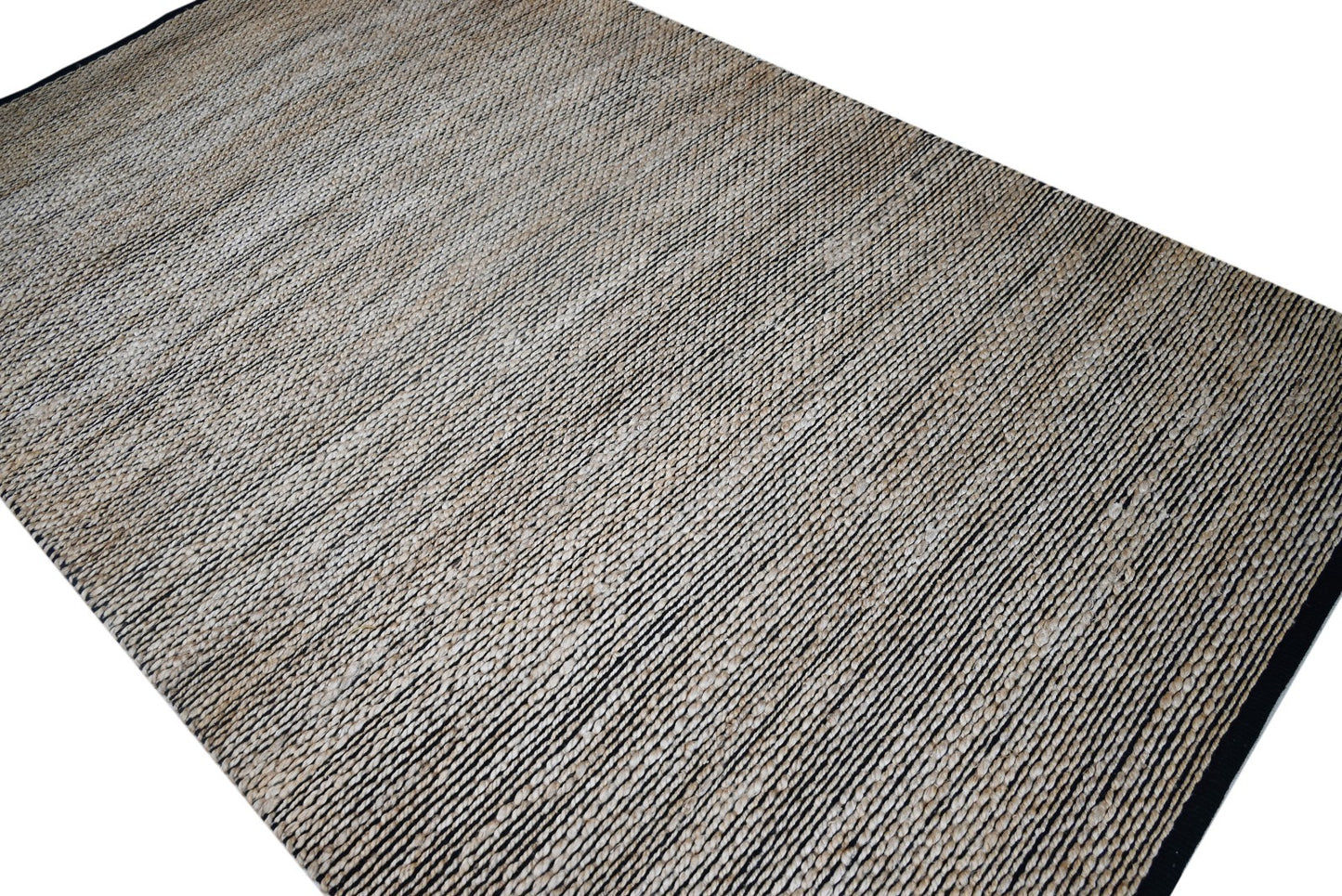 Bunter Wollteppich 150x240 cm Handgefertigt Modern Natur Teppich sh189